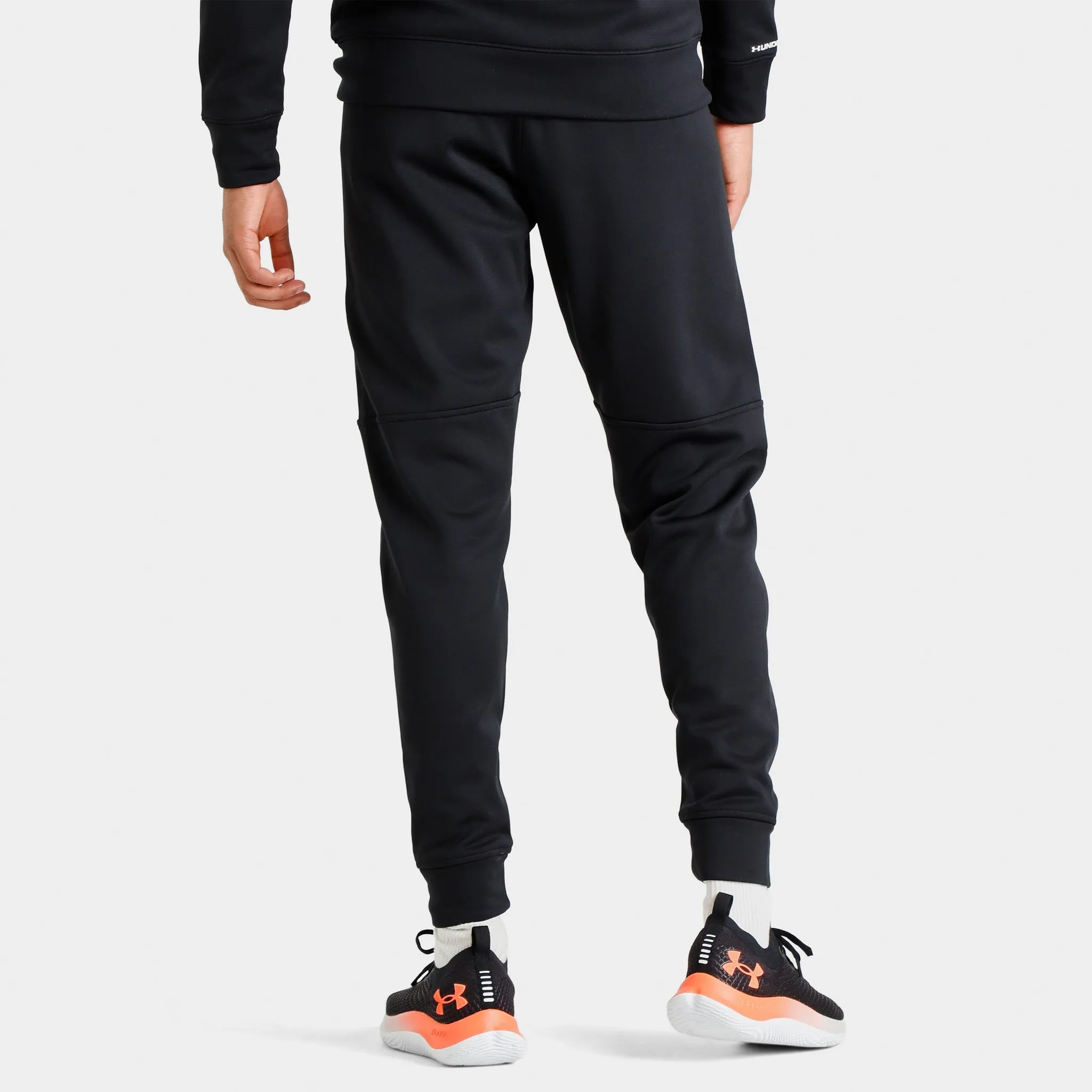 Under Armour JD Armour Fleece Printed Joggers Black / Pitch Gray sold by JD Sports product image thumbnail 3