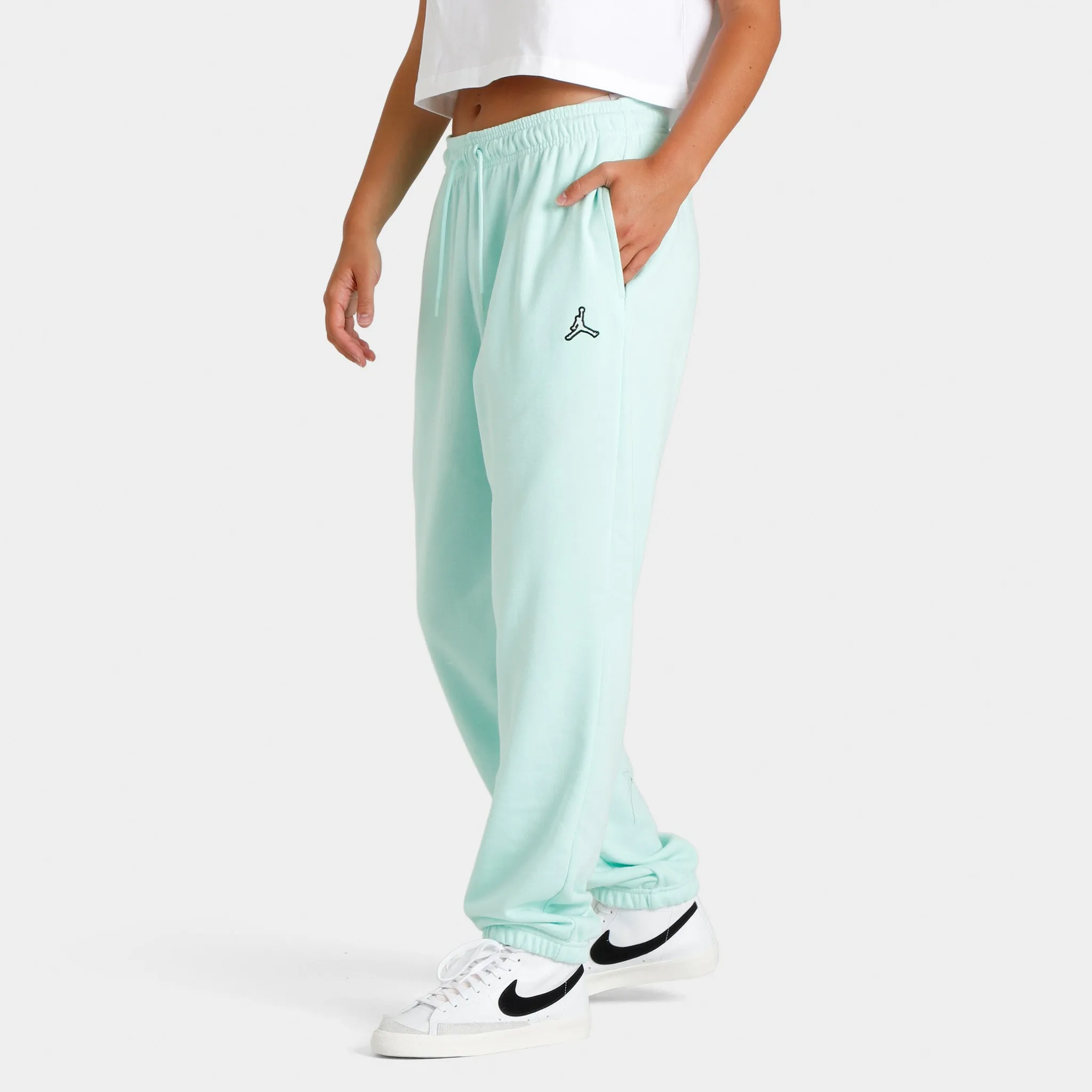 Jordan Women’s Essentials Fleece Pants / Mint Foam sold by JD Sports product image thumbnail 4