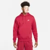 Nike Sportswear Club Fleece Pullover Hoodie Pomegranate / Pomegranate - White sold by JD Sports