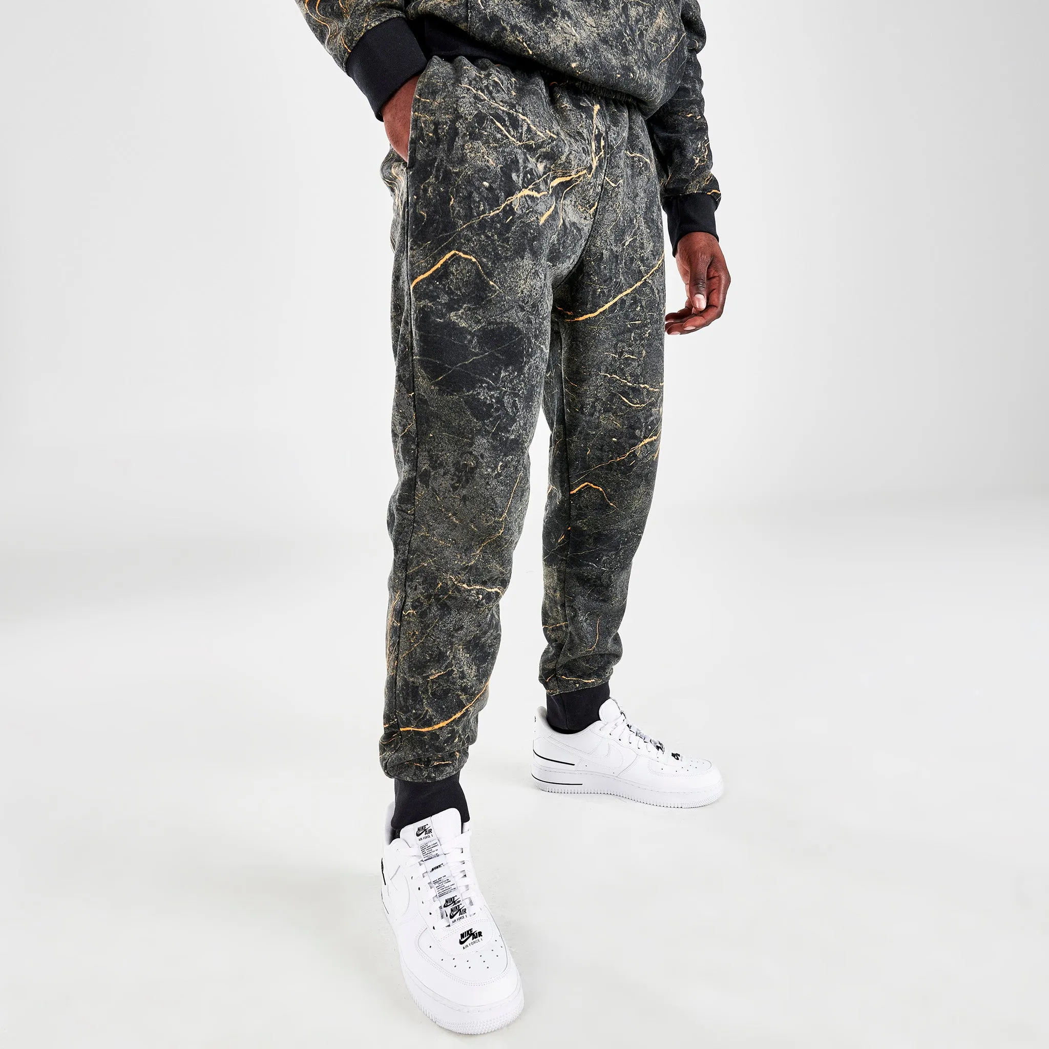 Nike Sportswear Club Fleece Jogger Pants Woodland Camo / Black sold by JD Sports product image thumbnail 3