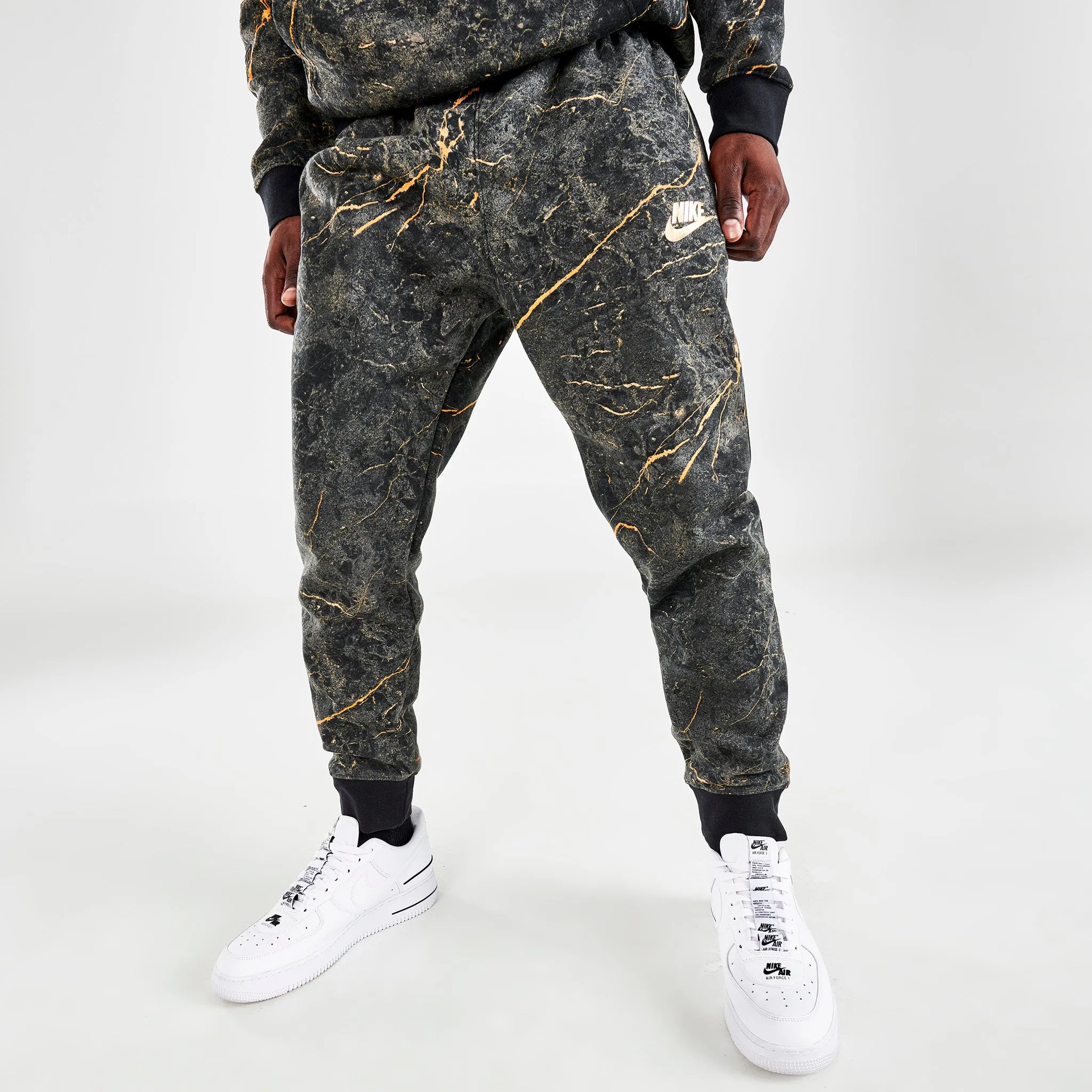 Nike Sportswear Club Fleece Jogger Pants Woodland Camo / Black sold by JD Sports product image thumbnail 4