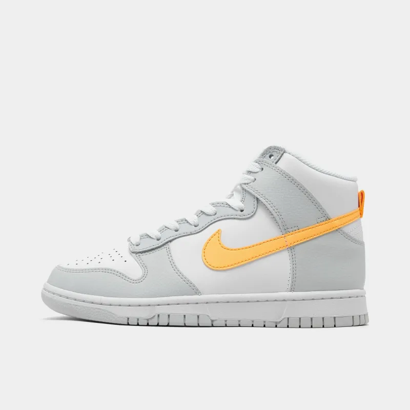 Nike Women's Dunk High Pure Platinum / Melon Tint - White sold by JD Sports