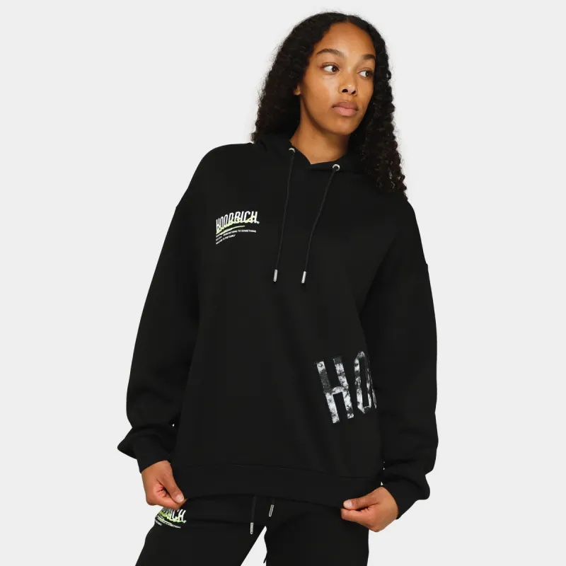 Hoodrich Women's OG Crescent Pullover Hoodie Black / White - Tie-Dye sold by JD Sports