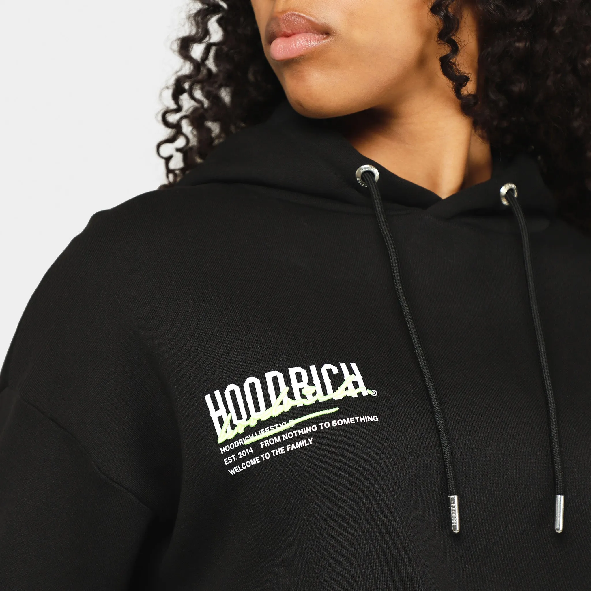 Hoodrich Women's OG Crescent Pullover Hoodie Black / White - Tie-Dye sold by JD Sports product image thumbnail 4