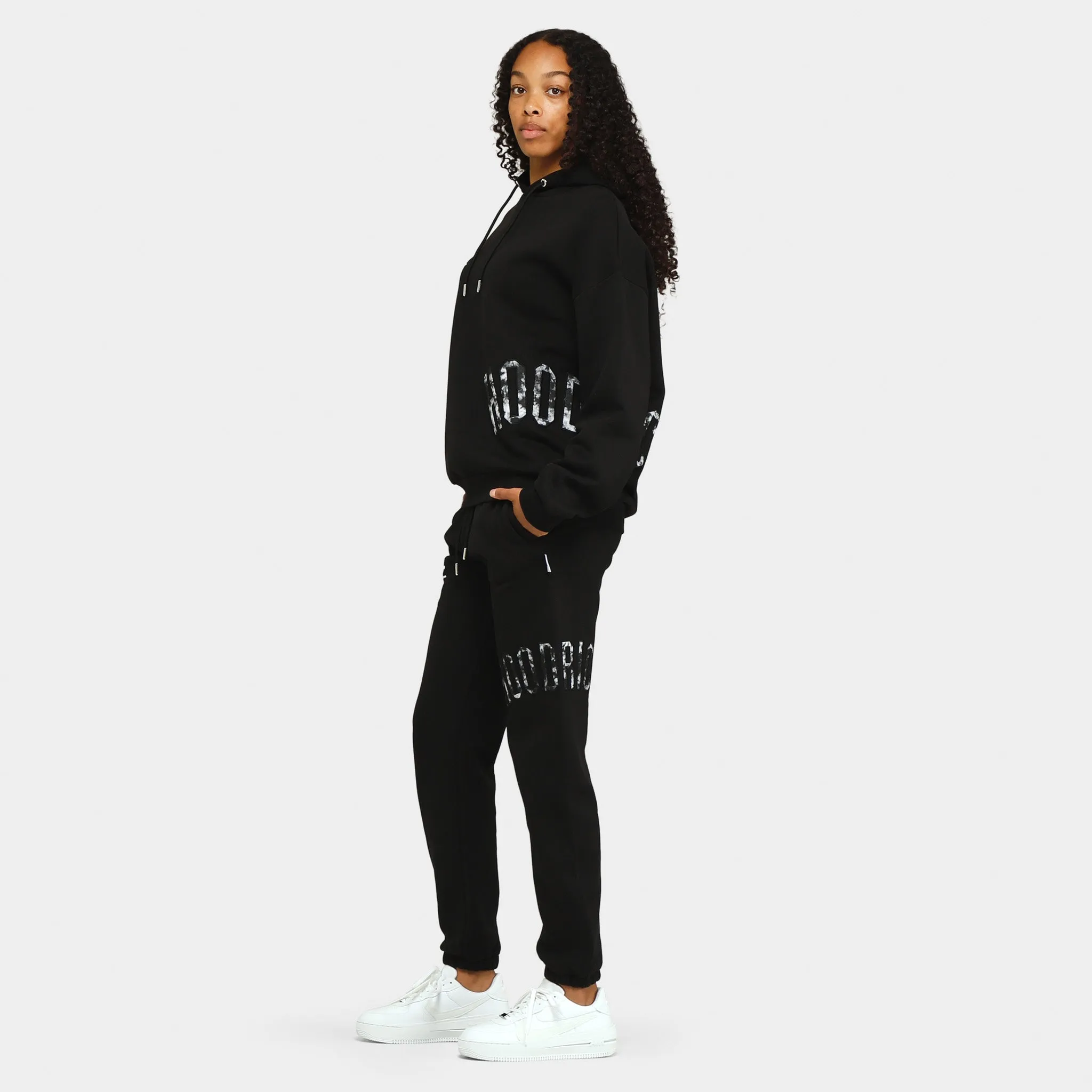 Hoodrich Women's OG Crescent Pullover Hoodie Black / White - Tie-Dye sold by JD Sports product image thumbnail 5