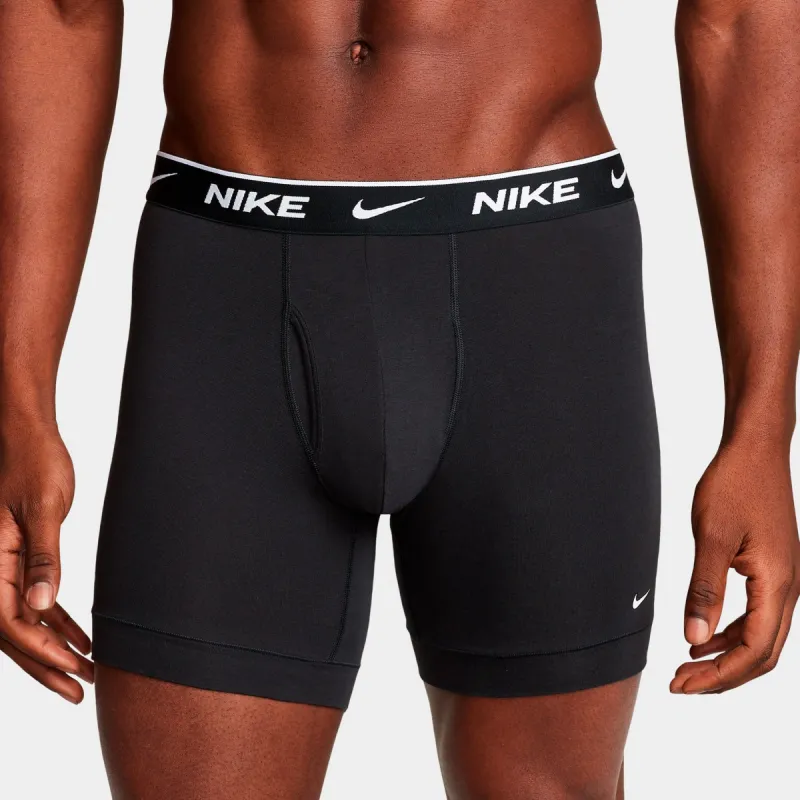Nike Dri-FIT Essential Cotton Stretch With Fly Boxer Brief Black / Black - Black sold by JD Sports