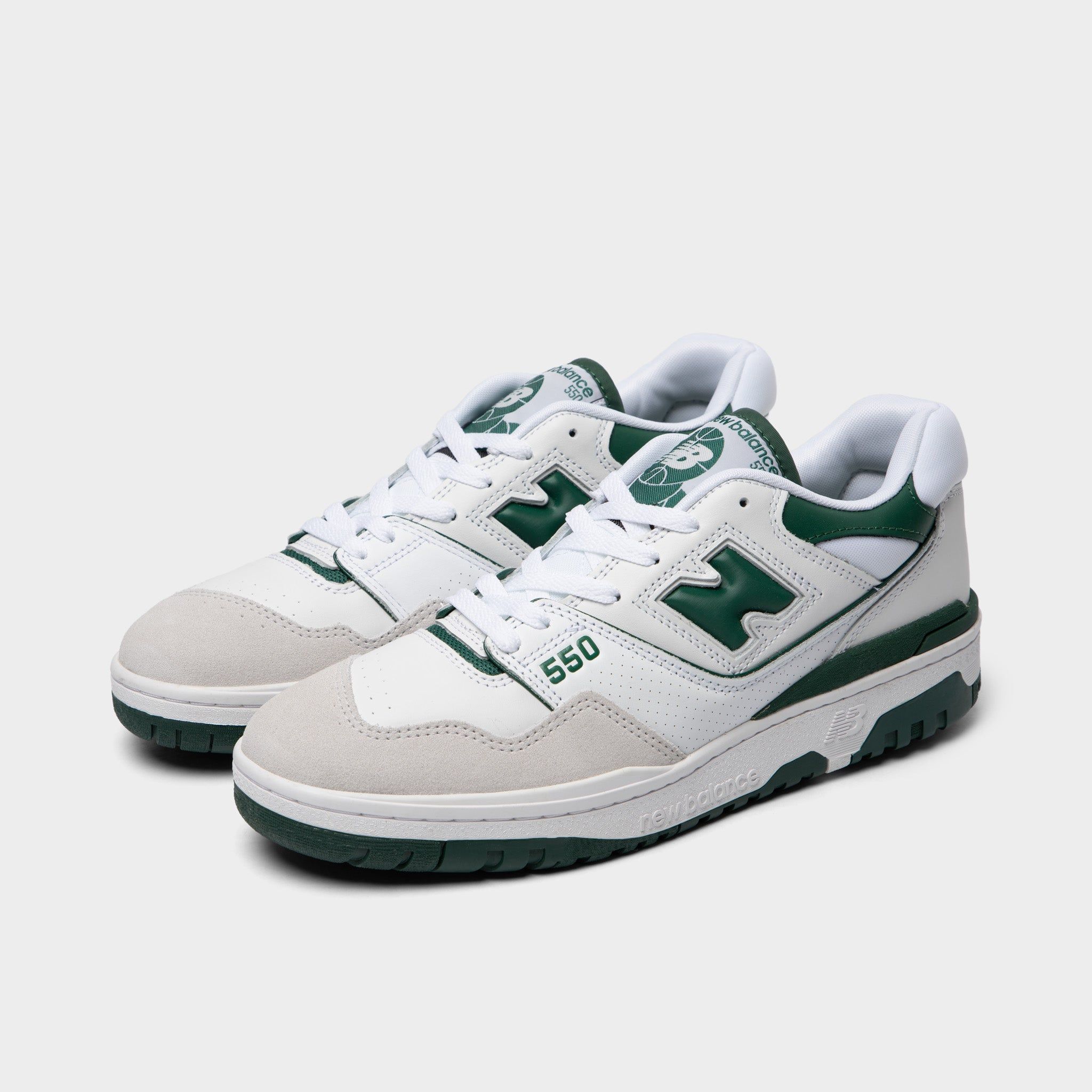 New Balance BB550WT1 White / Forest Green sold by JD Sports product image thumbnail 2