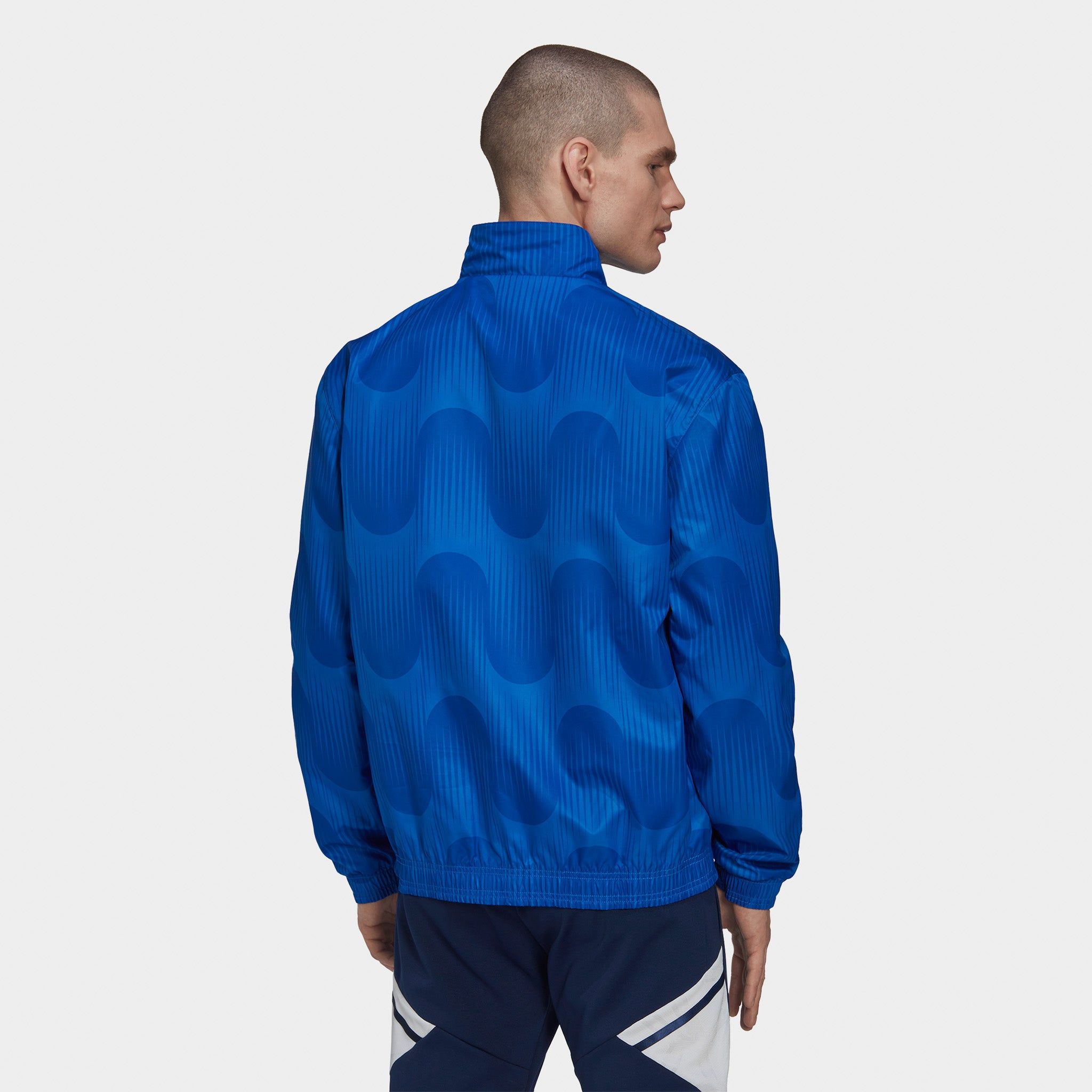 adidas Spain Reversible Anthem Jacket Team Power Red 2 / Team Navy Blue 2 sold by JD Sports product image thumbnail 2