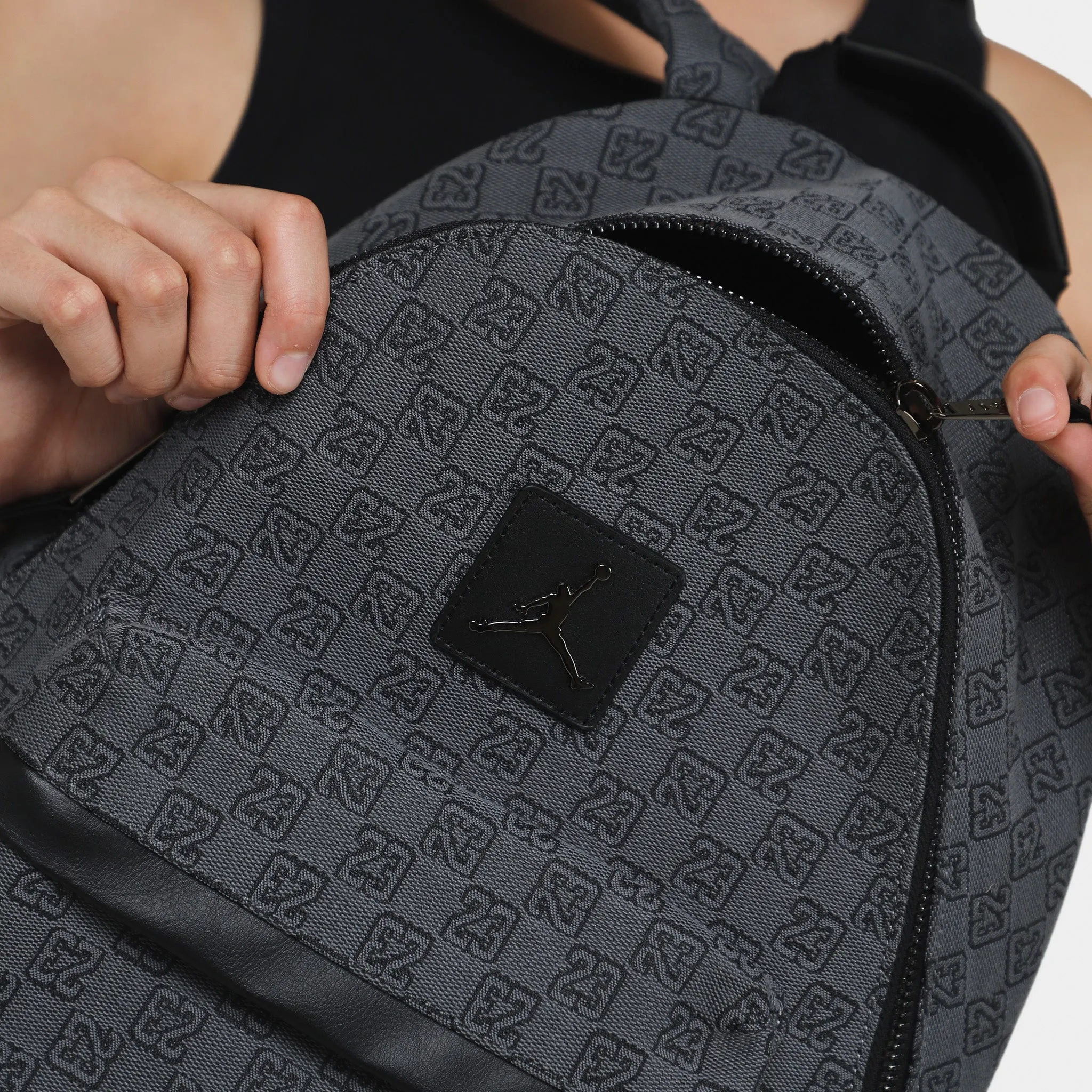 Jordan Monogram Backpack / Dark Smoke Grey | Parallel