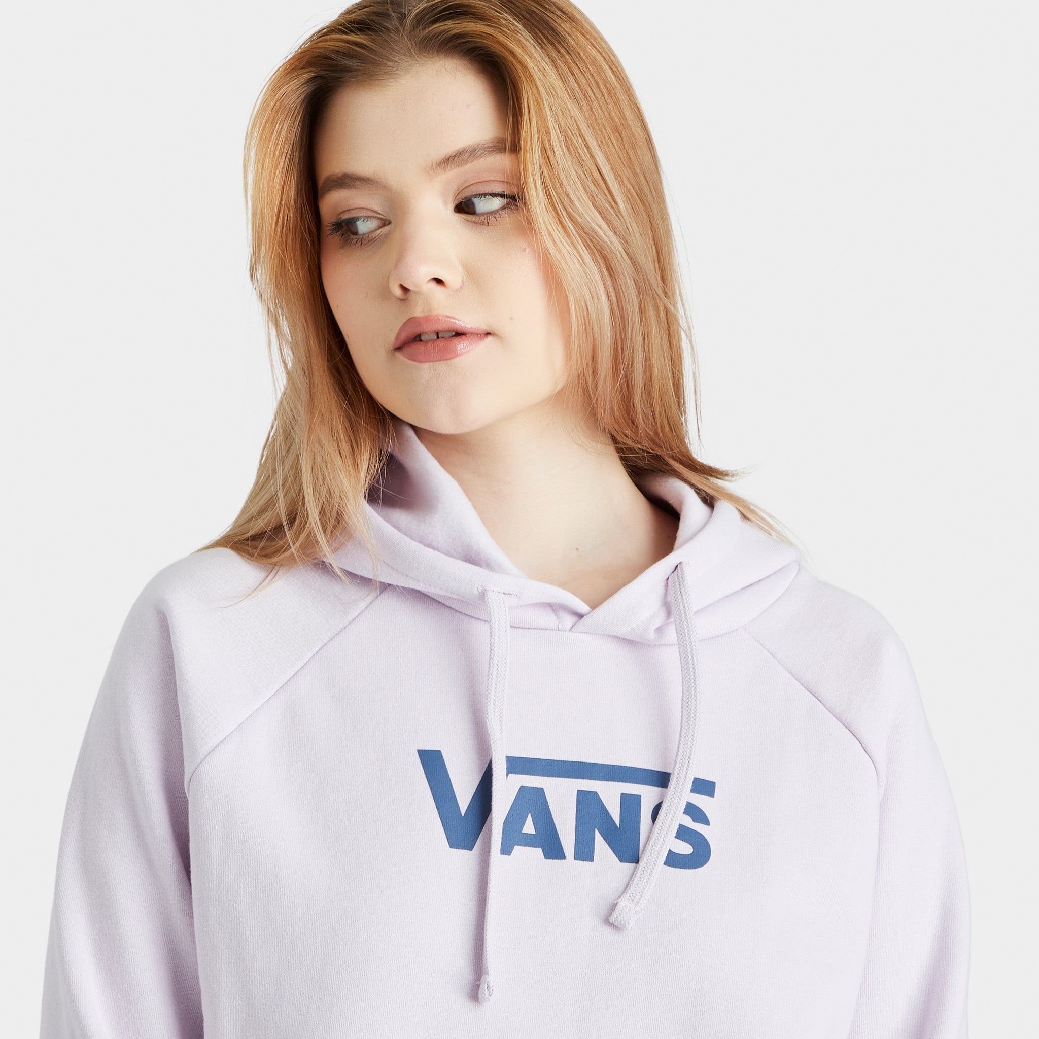 Vans Women's Flying V Boxy Pullover Hoodie / Lavender Fog sold by JD Sports product image thumbnail 2