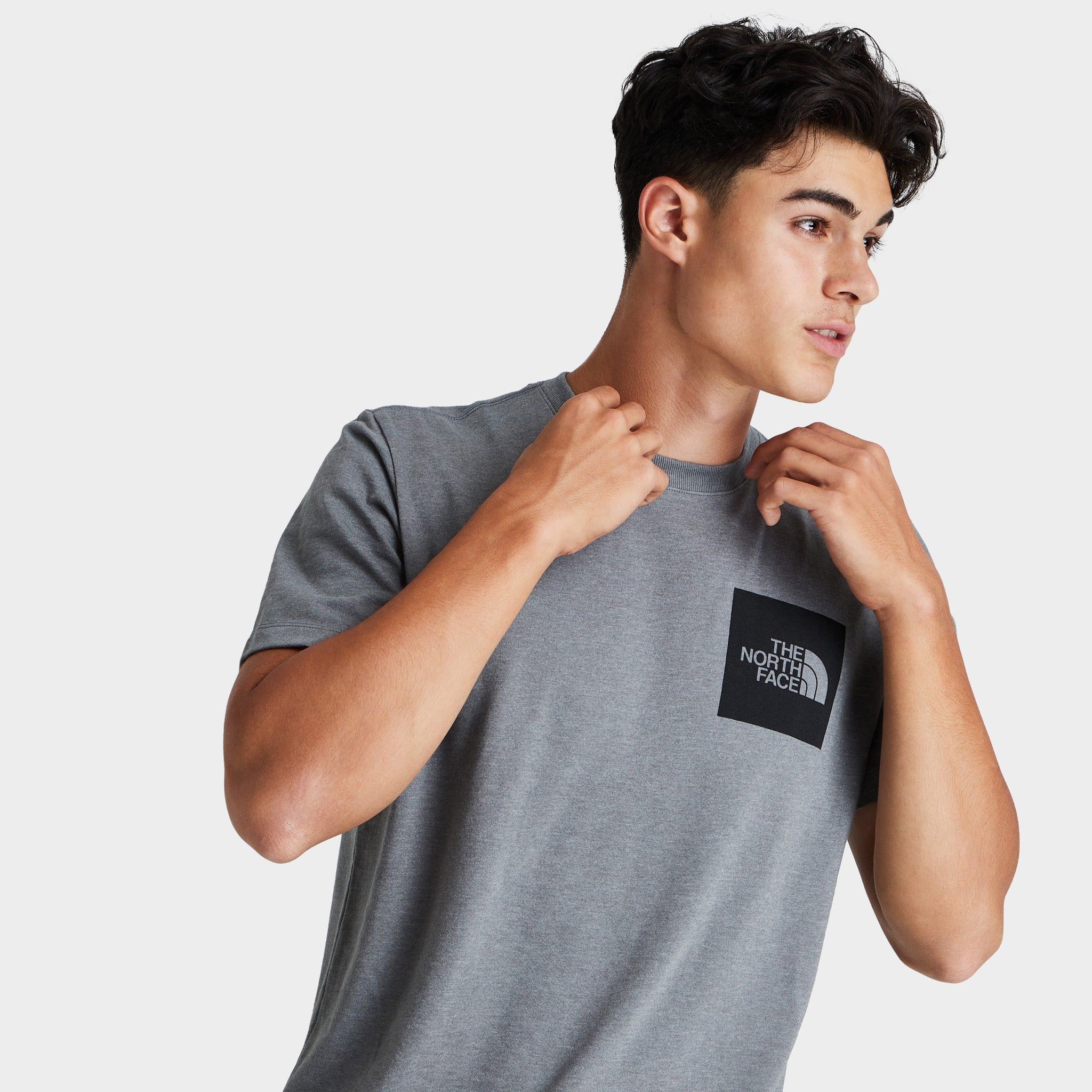 The North Face Fine T-shirt / TNF Medium Grey Heather sold by JD Sports product image thumbnail 3