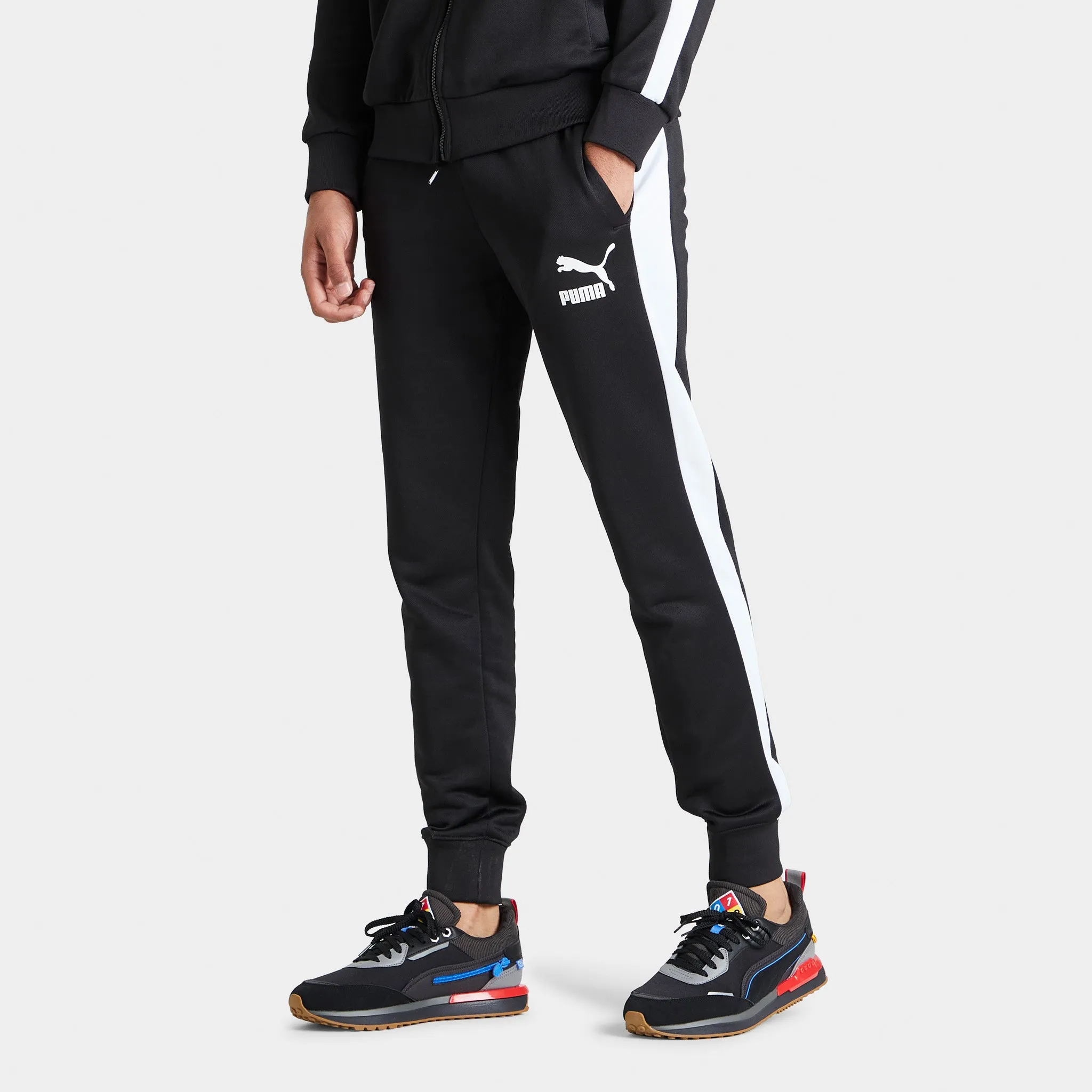 Puma Iconic T7 Track Pants PT / Puma Black sold by JD Sports product image thumbnail 4