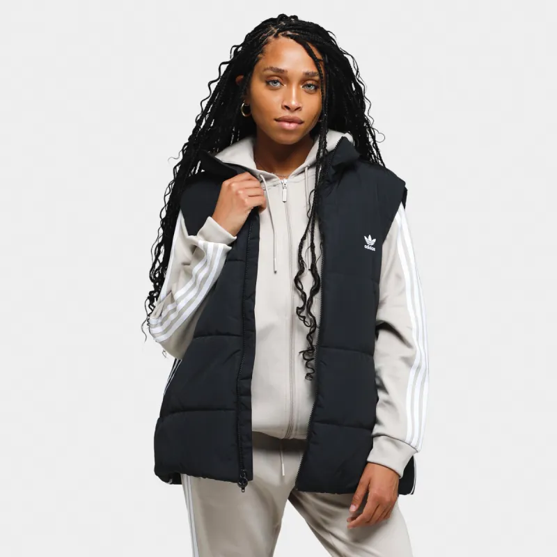 adidas Originals Women's Puffer Vest / Black sold by JD Sports