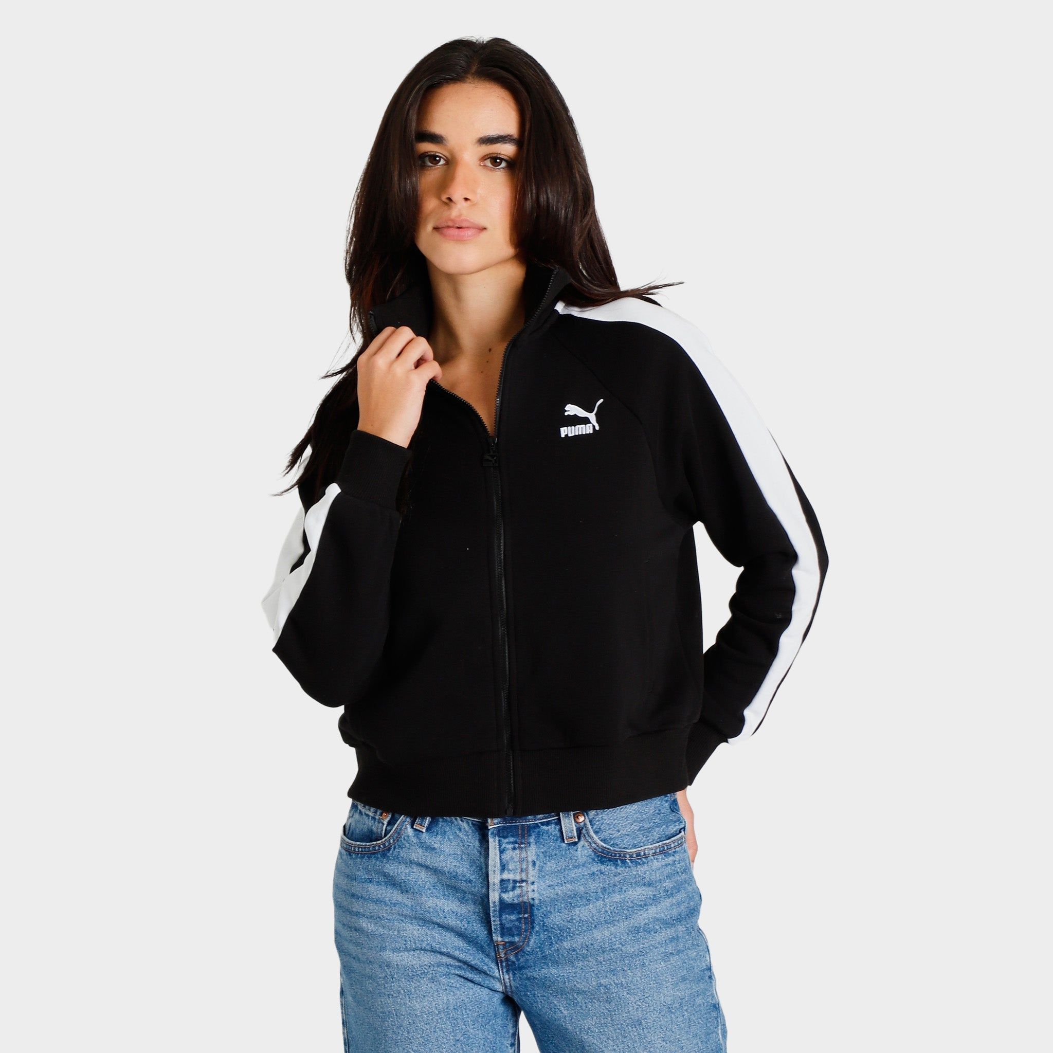 Puma Women's Iconic T7 Track Jacket TR / Puma Black sold by JD Sports