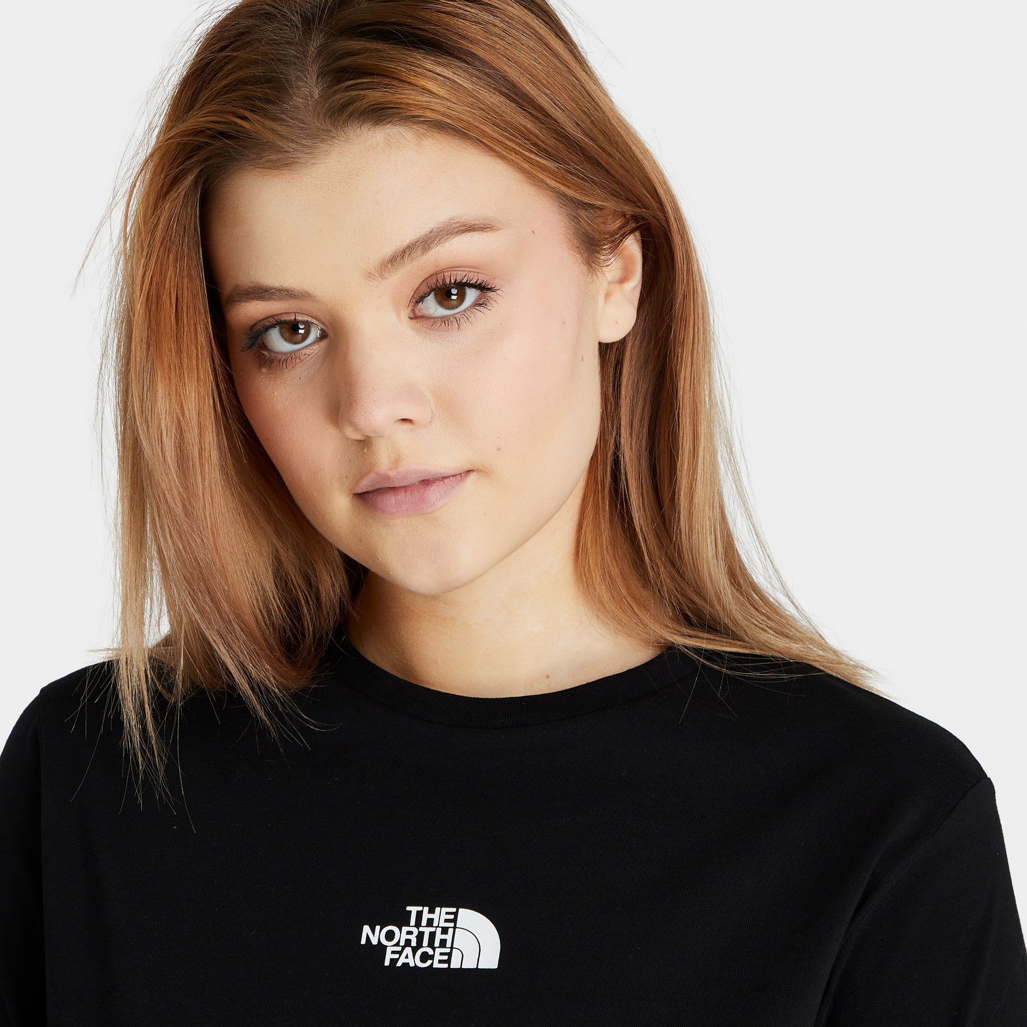 The North Face Women's Box NSE Long Sleeve T-shirt Black / Camo sold by JD Sports product image thumbnail 4