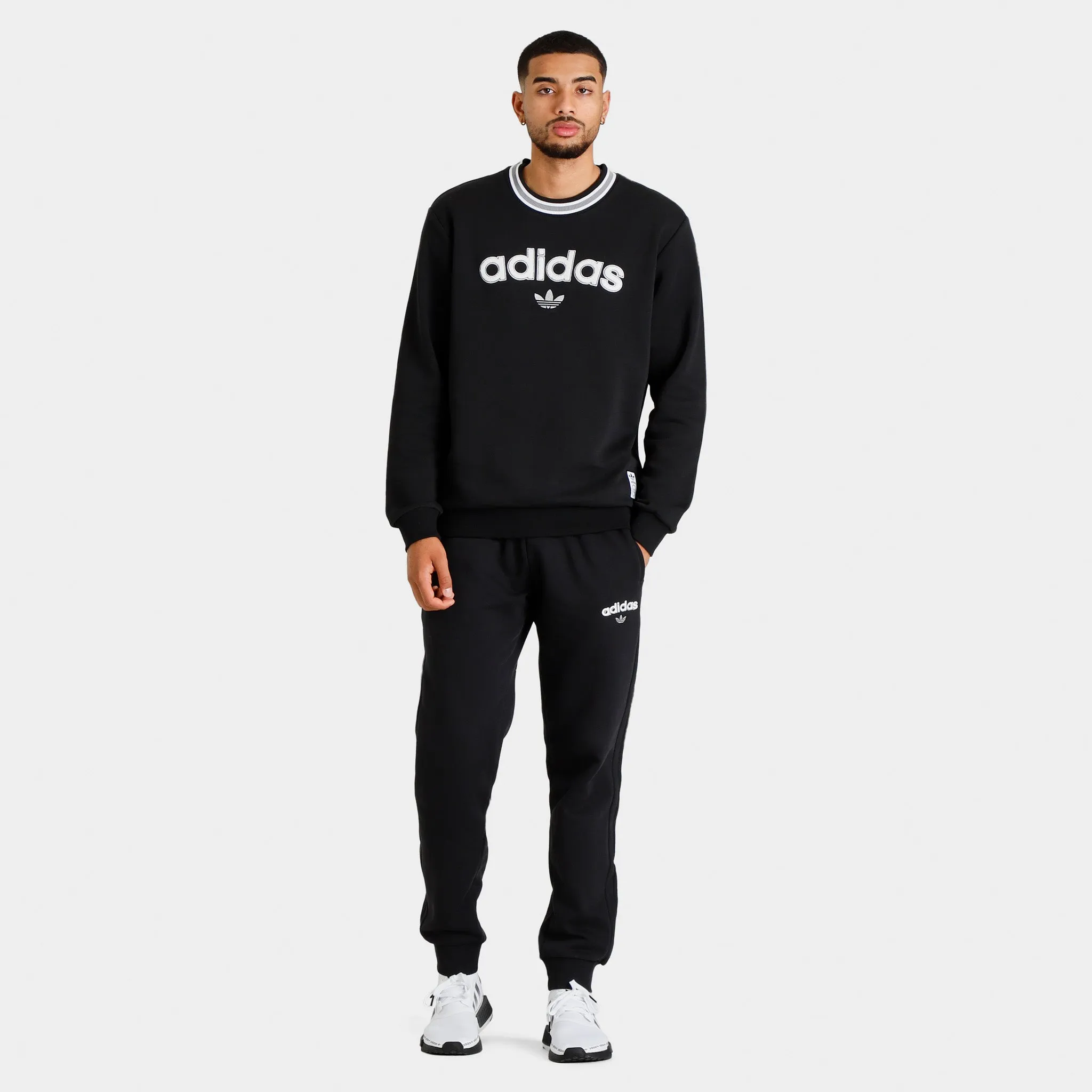 adidas Collegiate Crewneck Black / Black sold by JD Sports product image thumbnail 5