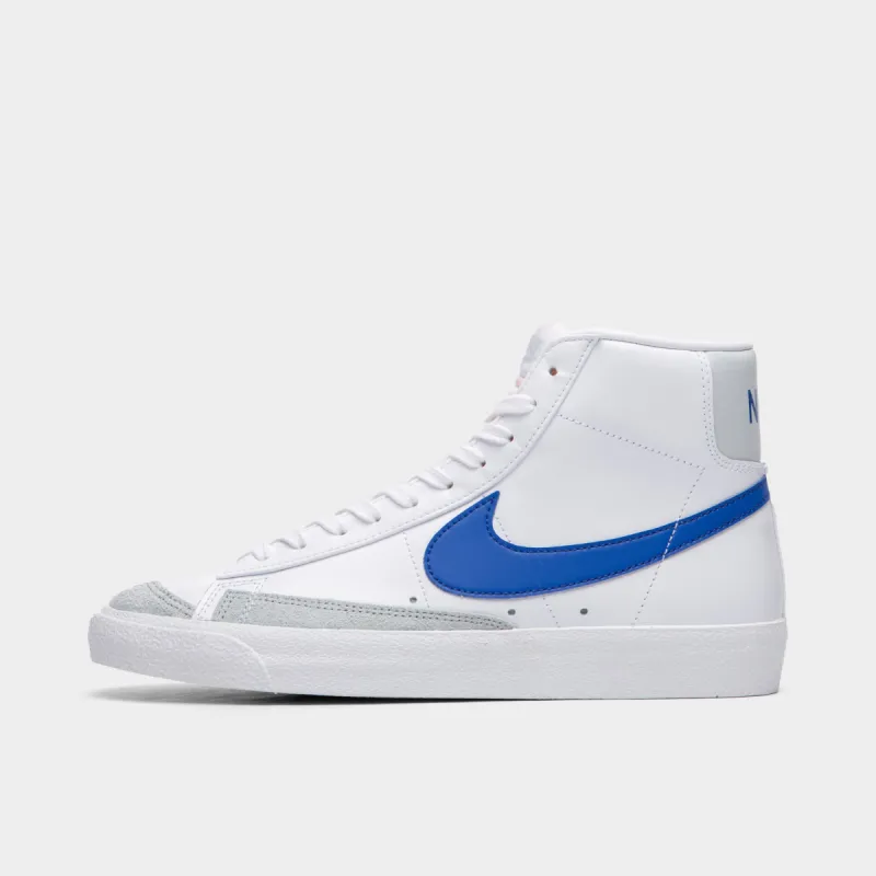 Nike Blazer Mid '77 Vintage White / Game Royal - Pure Platinum sold by JD Sports