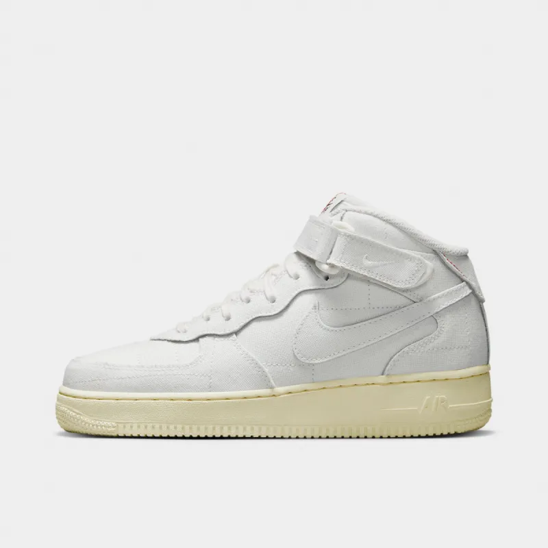 Nike Women's Air Force 1 '07 Mid LX Summit White / Coconut Milk sold by JD Sports