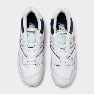New Balance BB550WCA White / Winter Fog - NB Navy sold by JD Sports