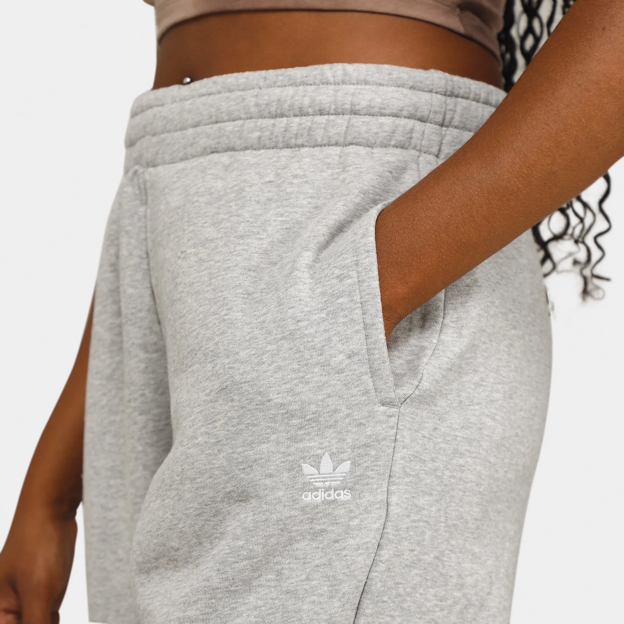 adidas Originals Women's Essentials Fleece Joggers / Medium Grey Heather sold by JD Sports product image thumbnail 5