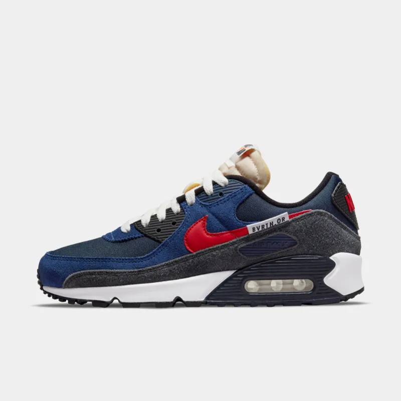 Nike Air Max 90 SE Deep Royal / University Red - Black sold by JD Sports