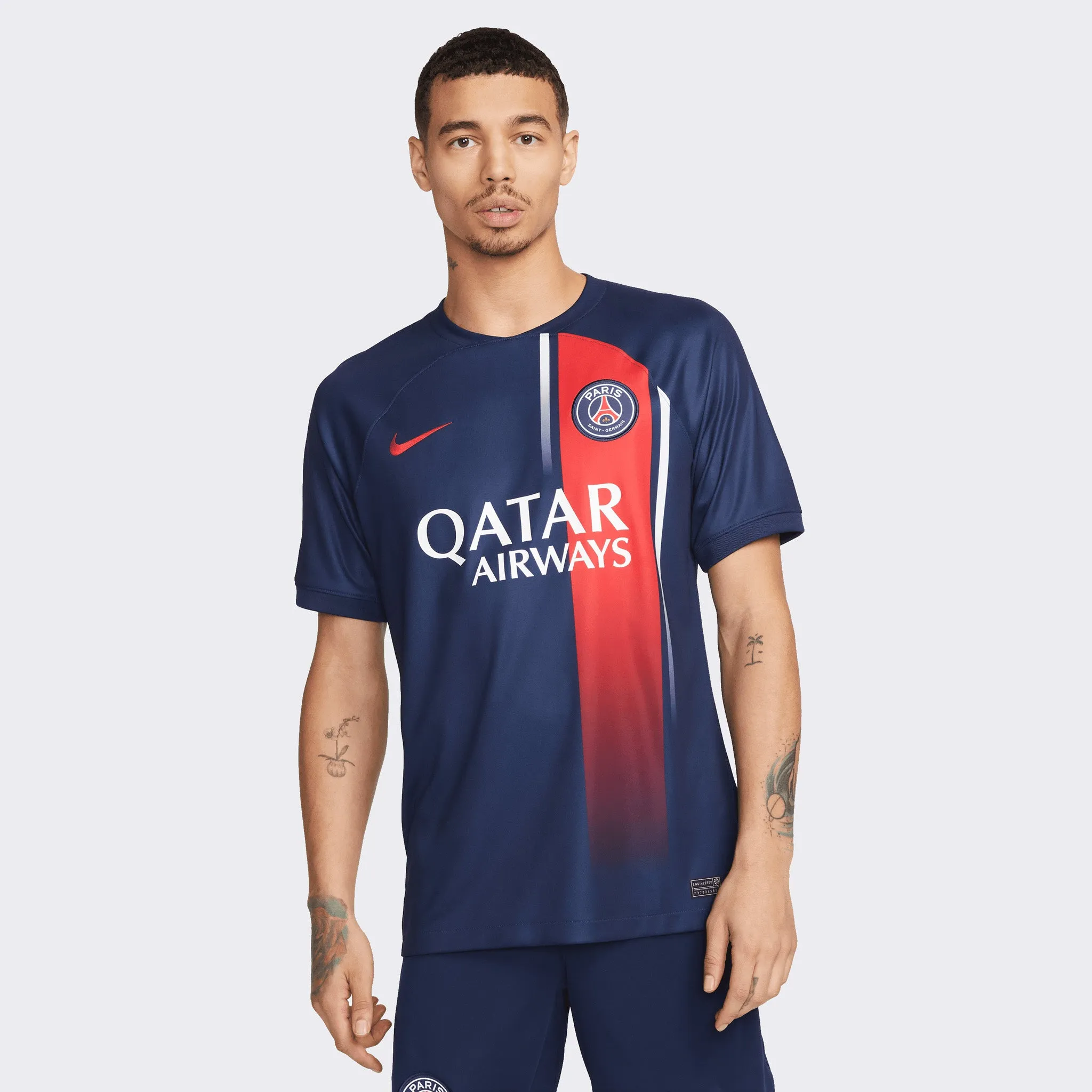 Paris Saint-Germain 2023/24 Stadium Home Dri-FIT Soccer Jersey Midnight Navy / University Red sold by JD Sports
