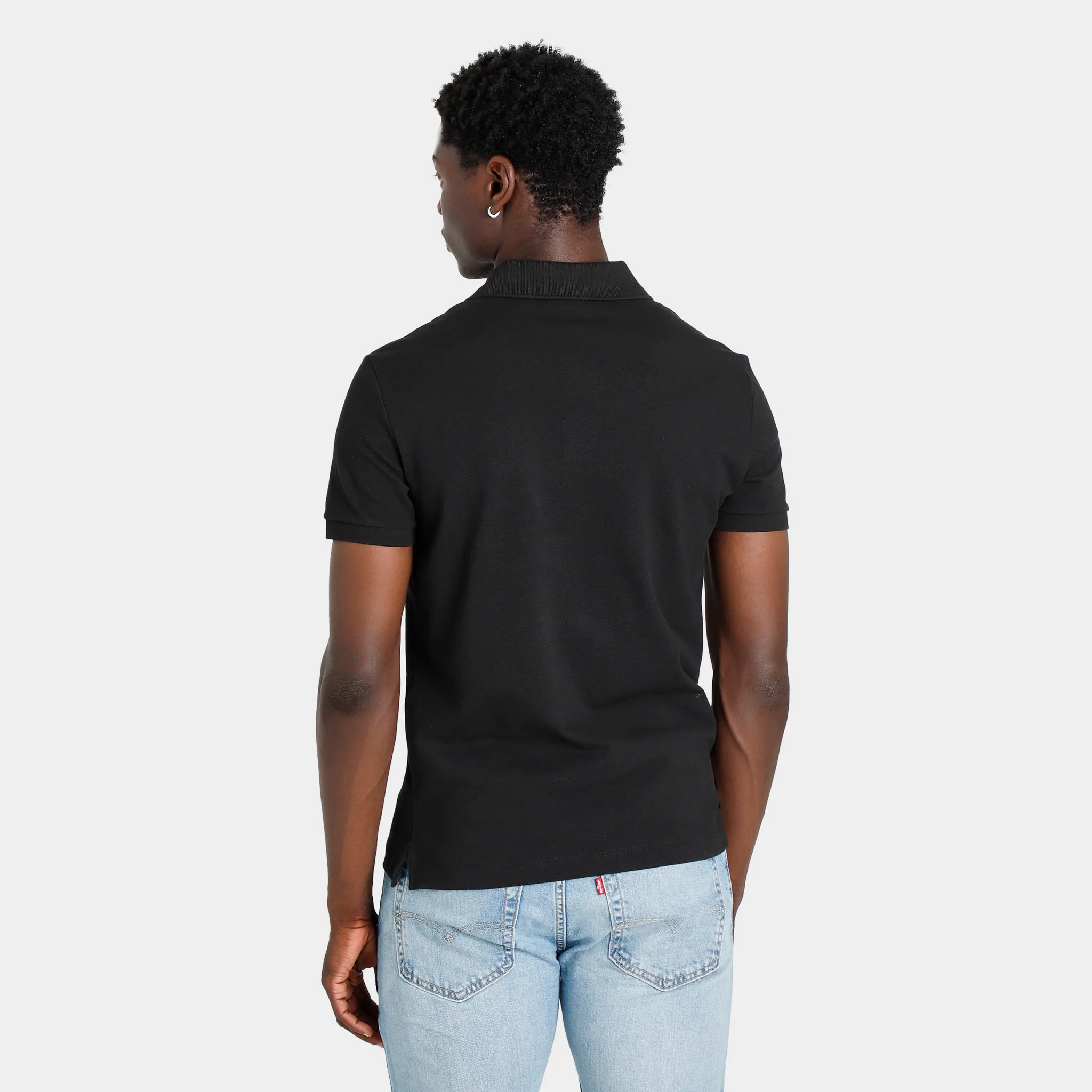 Lacoste Petit Piqu� Slim Fit Polo T-shirt / Black sold by JD Sports product image thumbnail 2