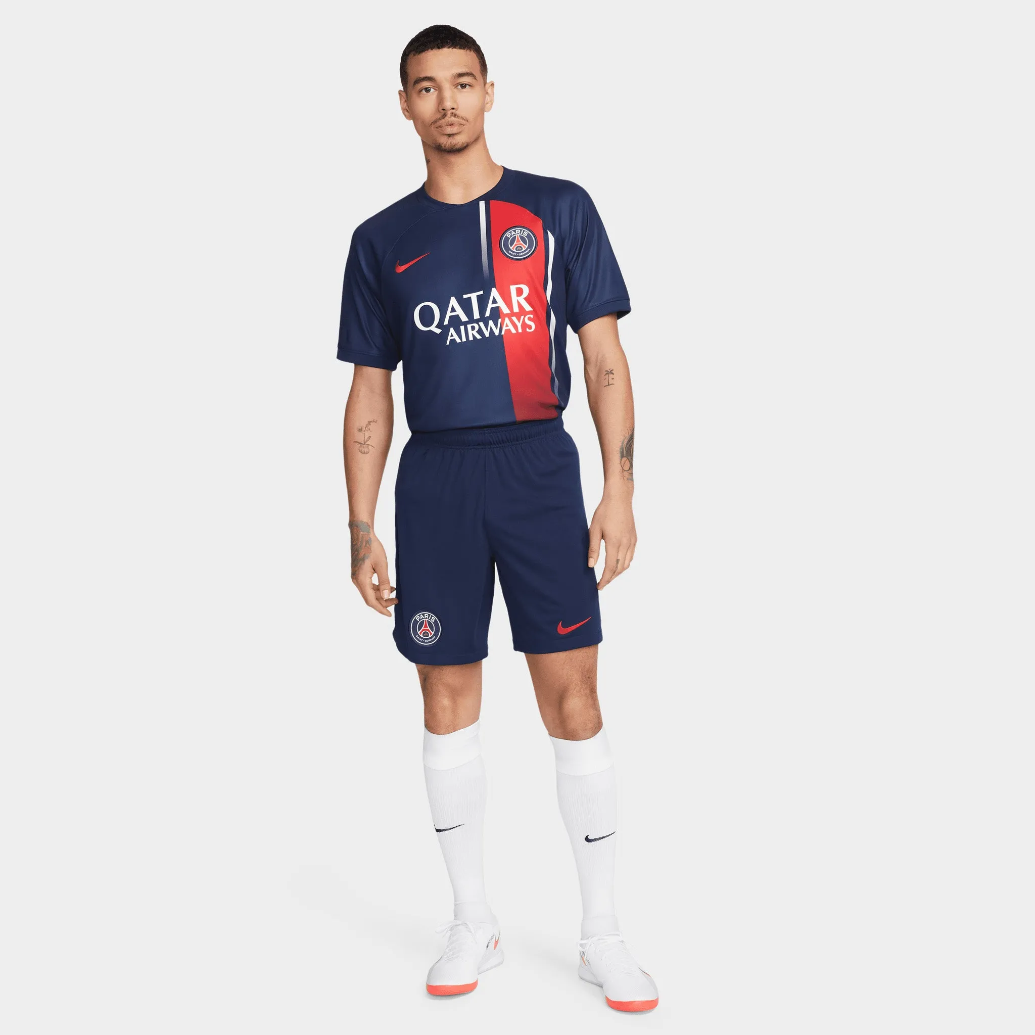 Paris Saint-Germain 2023/24 Stadium Home Dri-FIT Soccer Jersey Midnight Navy / University Red sold by JD Sports product image thumbnail 5