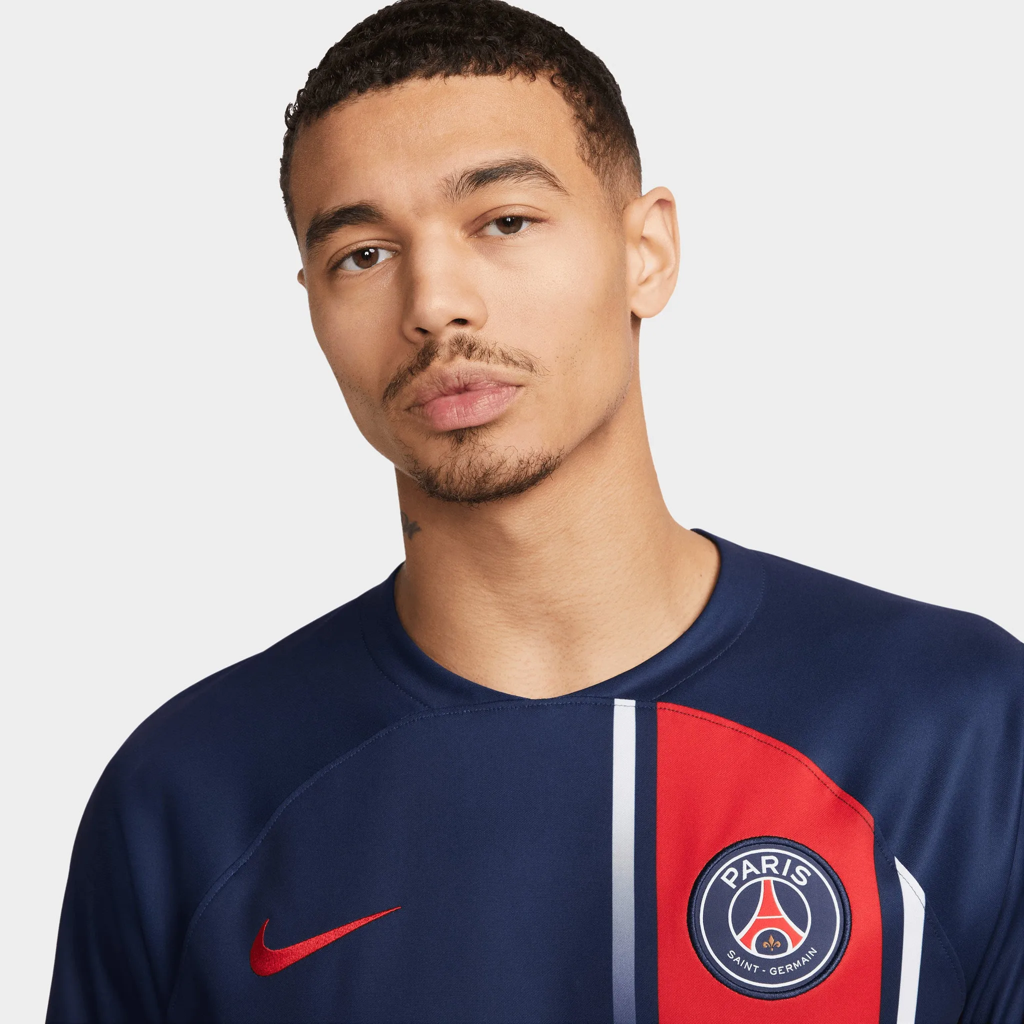 Paris Saint-Germain 2023/24 Stadium Home Dri-FIT Soccer Jersey Midnight Navy / University Red sold by JD Sports product image thumbnail 3
