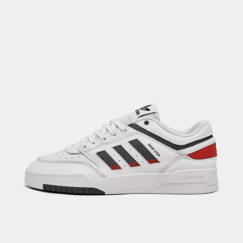 adidas Dropstep White / Blue - Red sold by JD Sports