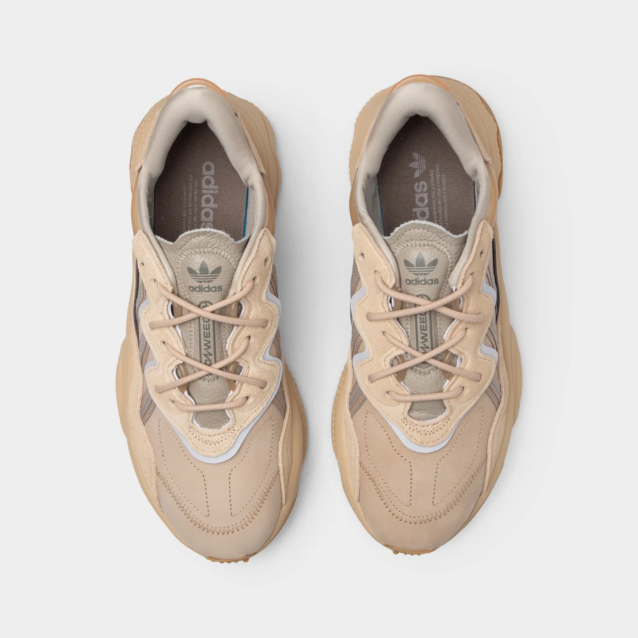 adidas Originals Ozweego Pale Nude / Light Brown - Solar Red sold by JD Sports product image thumbnail 4