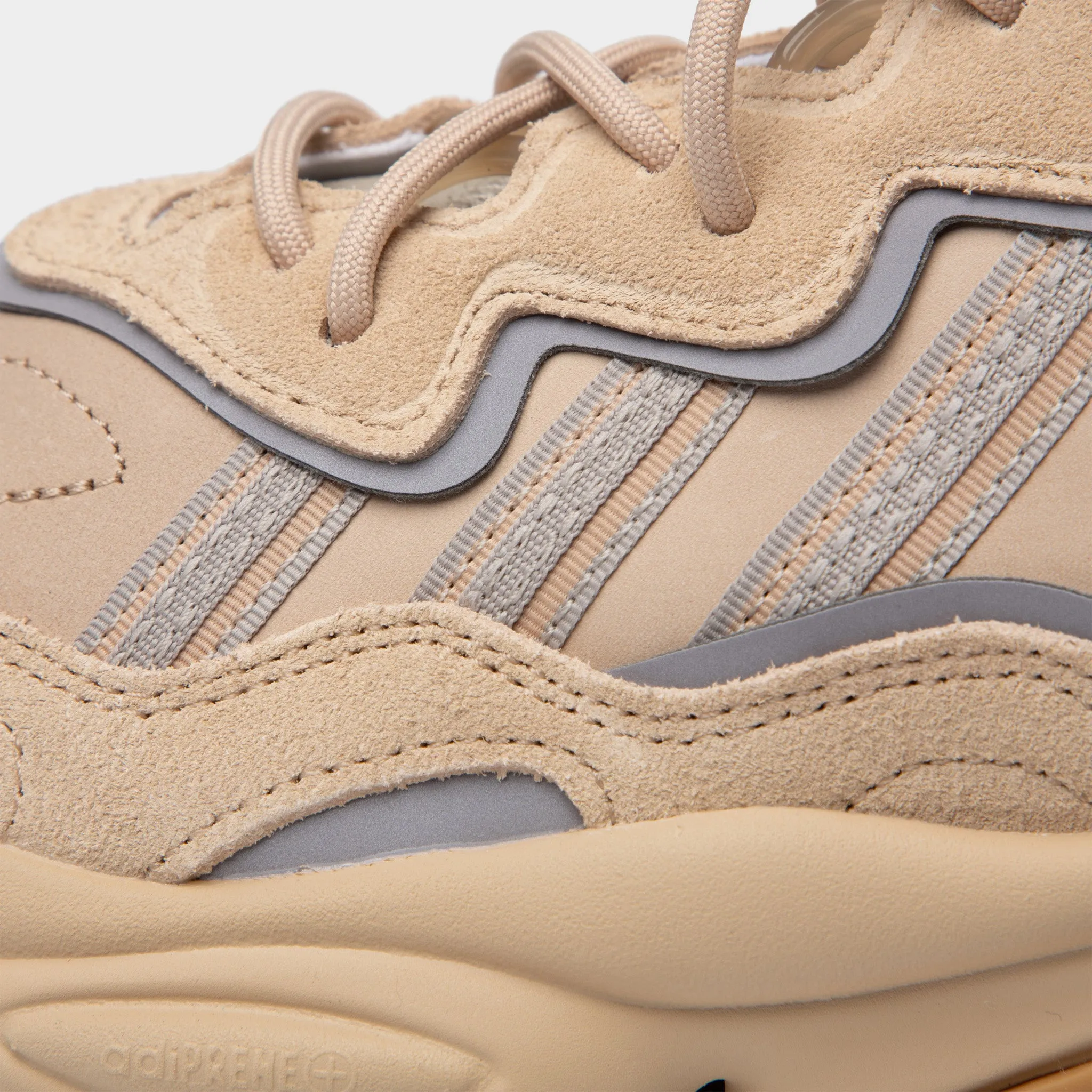 adidas Originals Ozweego Pale Nude / Light Brown - Solar Red sold by JD Sports product image thumbnail 3