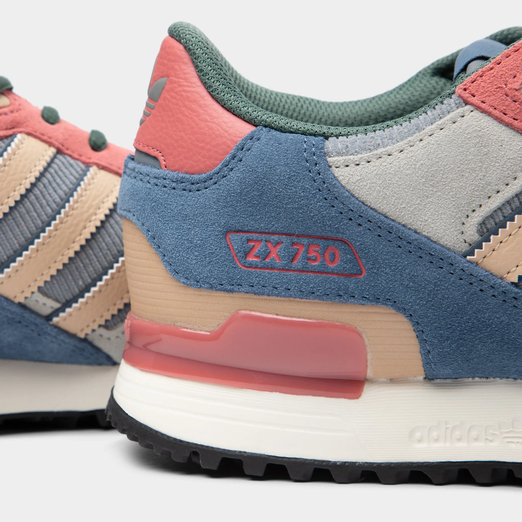Adidas Originals ZX 750 Grey Three / Magic Beige - Metallic Grey sold by JD Sports product image thumbnail 3