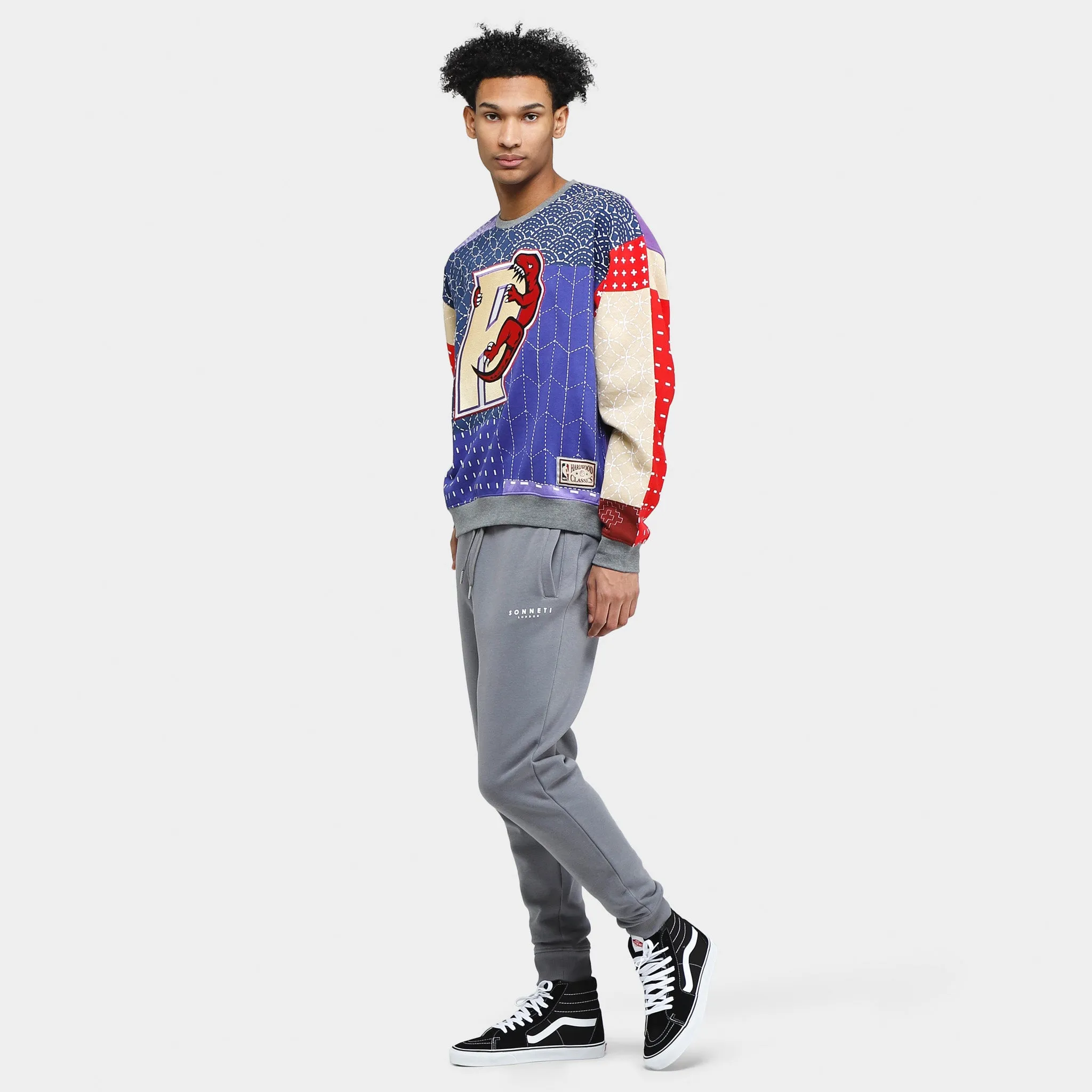 Mitchell & Ness Raptors Kapital Pun Crewneck / Purple sold by JD Sports product image thumbnail 5