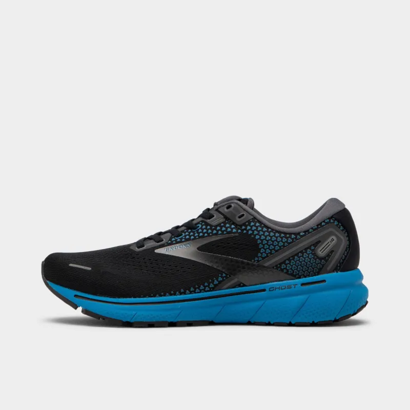 Brooks Ghost 14 Black / Blackened Pearl - Blue sold by JD Sports