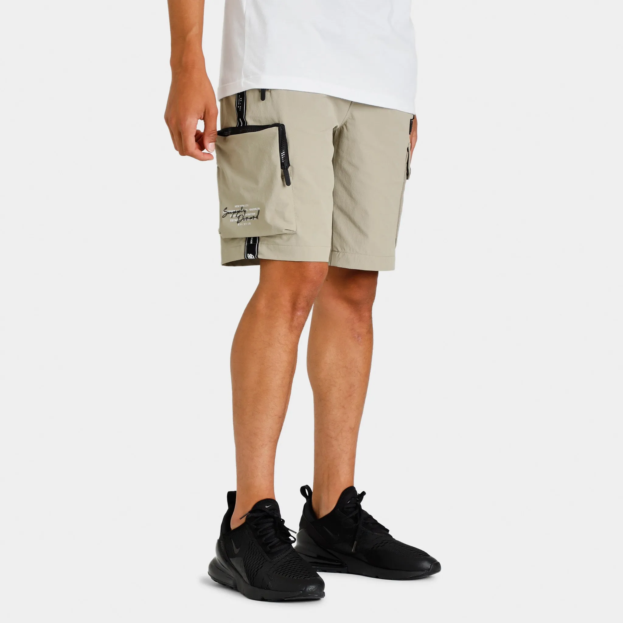 Supply & Demand Float Tact Shorts Black / Grey sold by JD Sports product image thumbnail 4
