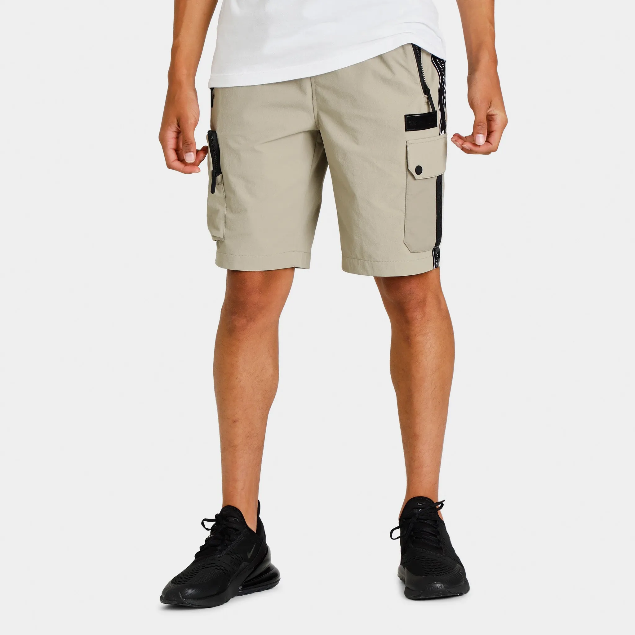 Supply & Demand Float Tact Shorts Black / Grey sold by JD Sports