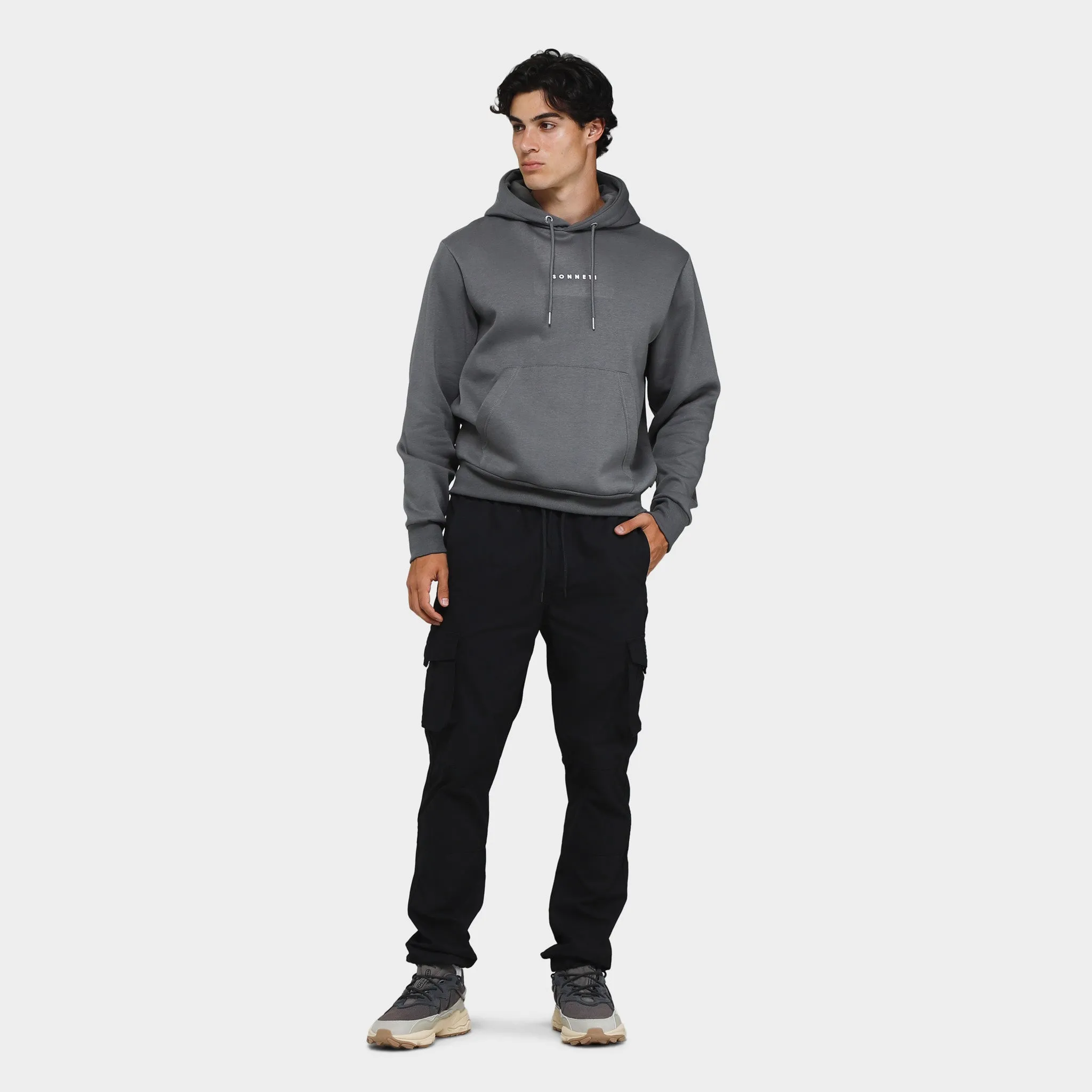 Sonneti London Fleece Pullover Hoodie / Black sold by JD Sports product image thumbnail 5