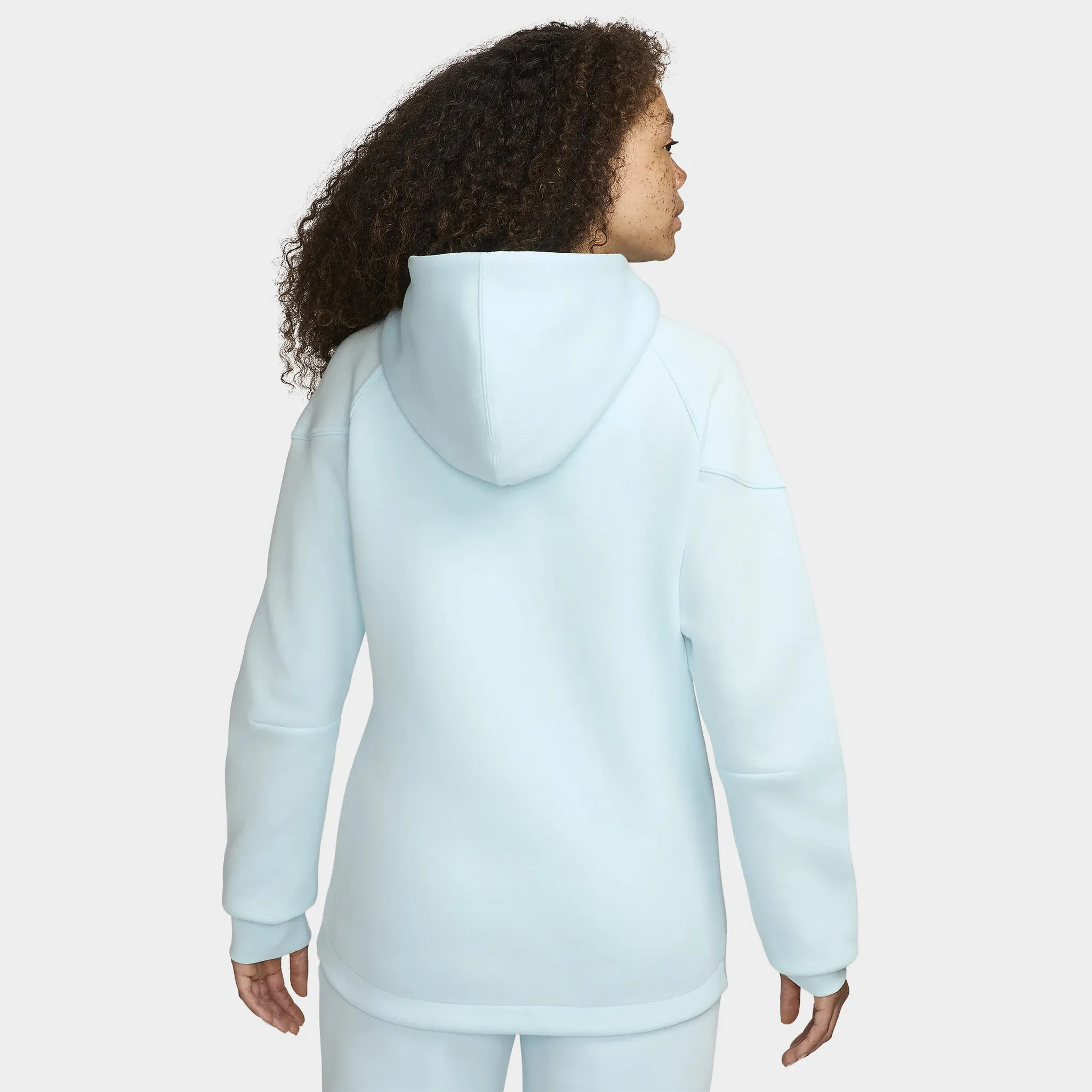 Nike Sportswear Women's Tech Fleece Windrunner Full-Zip Hoodie Glacier Blue / Black sold by JD Sports product image thumbnail 2