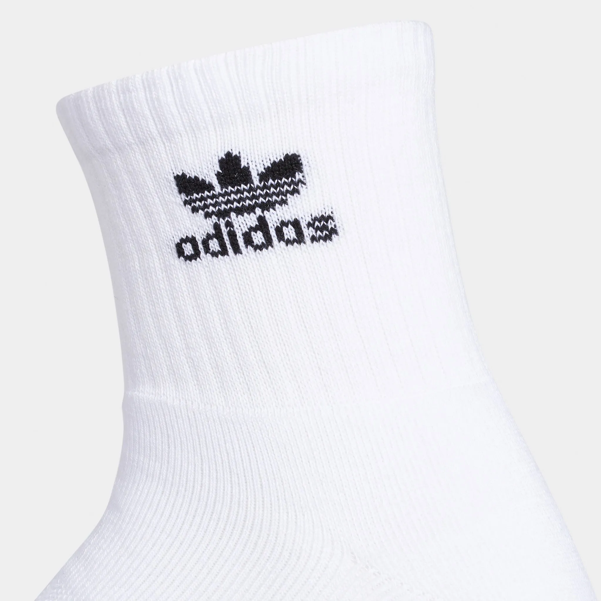 adidas Originals Trefoil Quarter Socks (6 Pack) White / Black sold by JD Sports product image thumbnail 2