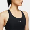 Nike Women's Dri-FIT Swoosh Medium-Support 1-Piece Pad Sports Bra Black / White sold by JD Sports