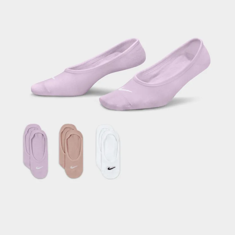 Nike Women's Everyday Lightweight No-Show Socks (3 Pack) / Multi-colour sold by JD Sports