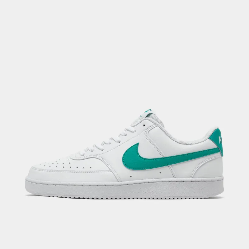Nike Court Vision Low Next Nature White / Clear Jade sold by JD Sports