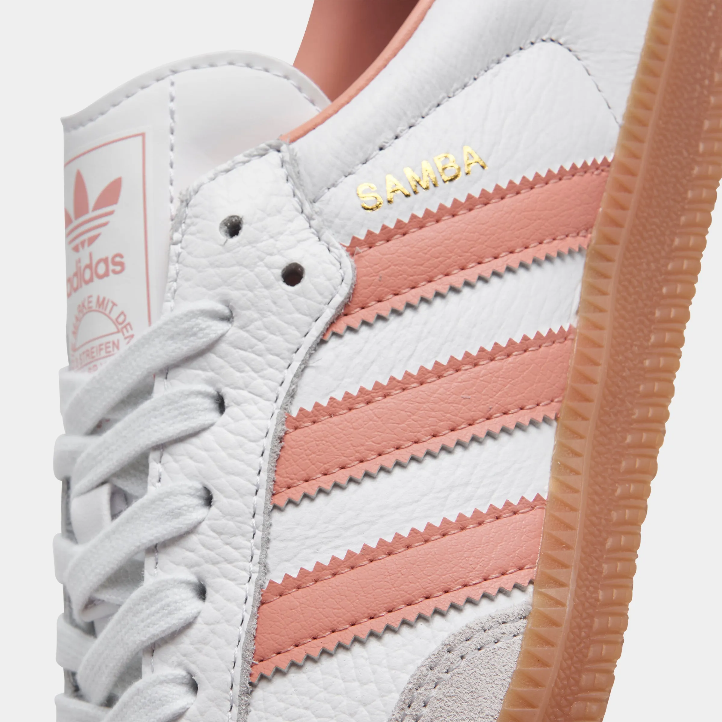 adidas Originals Women's Samba OG Cloud White / Wonder Clay - Crystal White  | Parallel