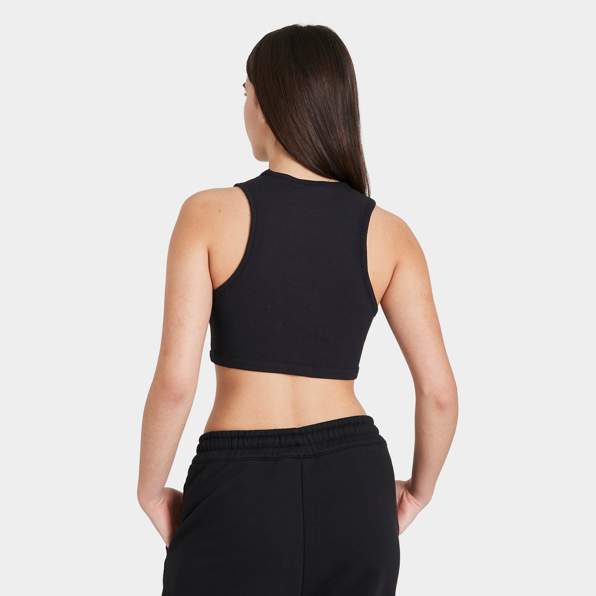 adidas Originals Women's Adicolor Essentials Rib Tank Top / Black sold by JD Sports product image thumbnail 3