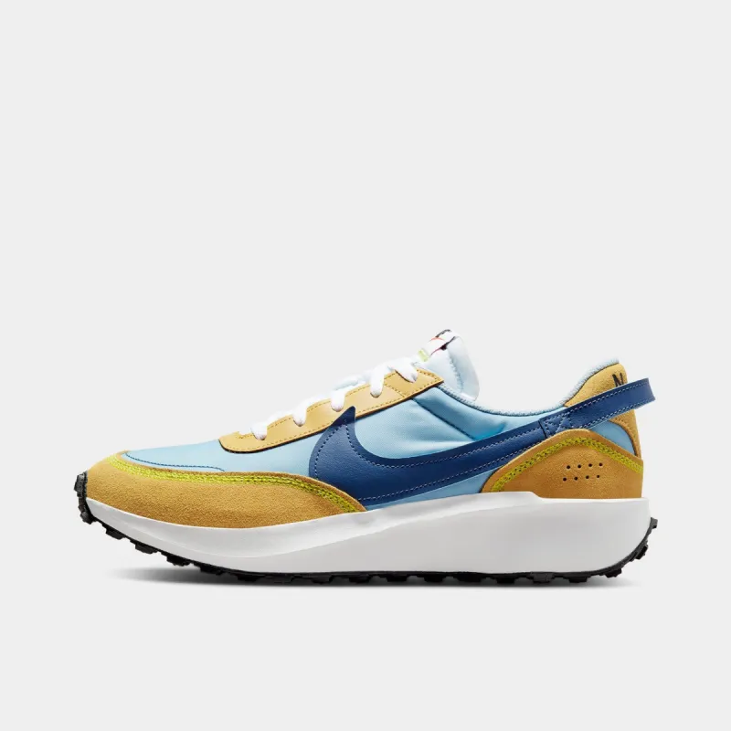 Nike Waffle Debut Boarder Blue / Mystic Navy - Atomic Green sold by JD Sports