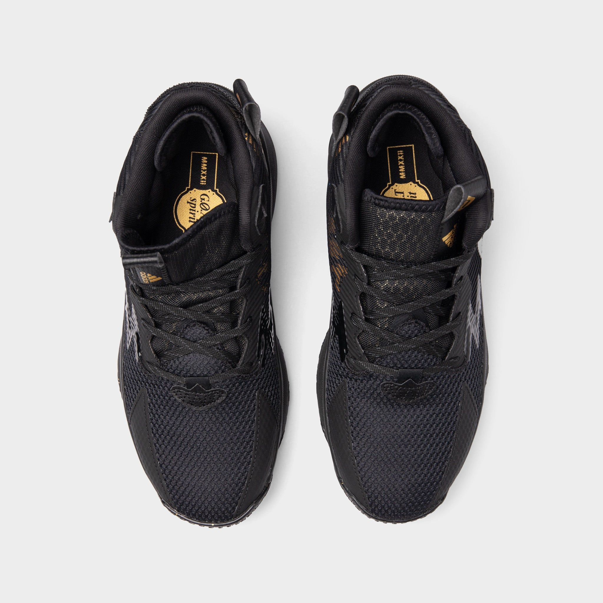 adidas Dame 8 Core Black / Gold Metallic - Carbon sold by JD Sports product image thumbnail 5