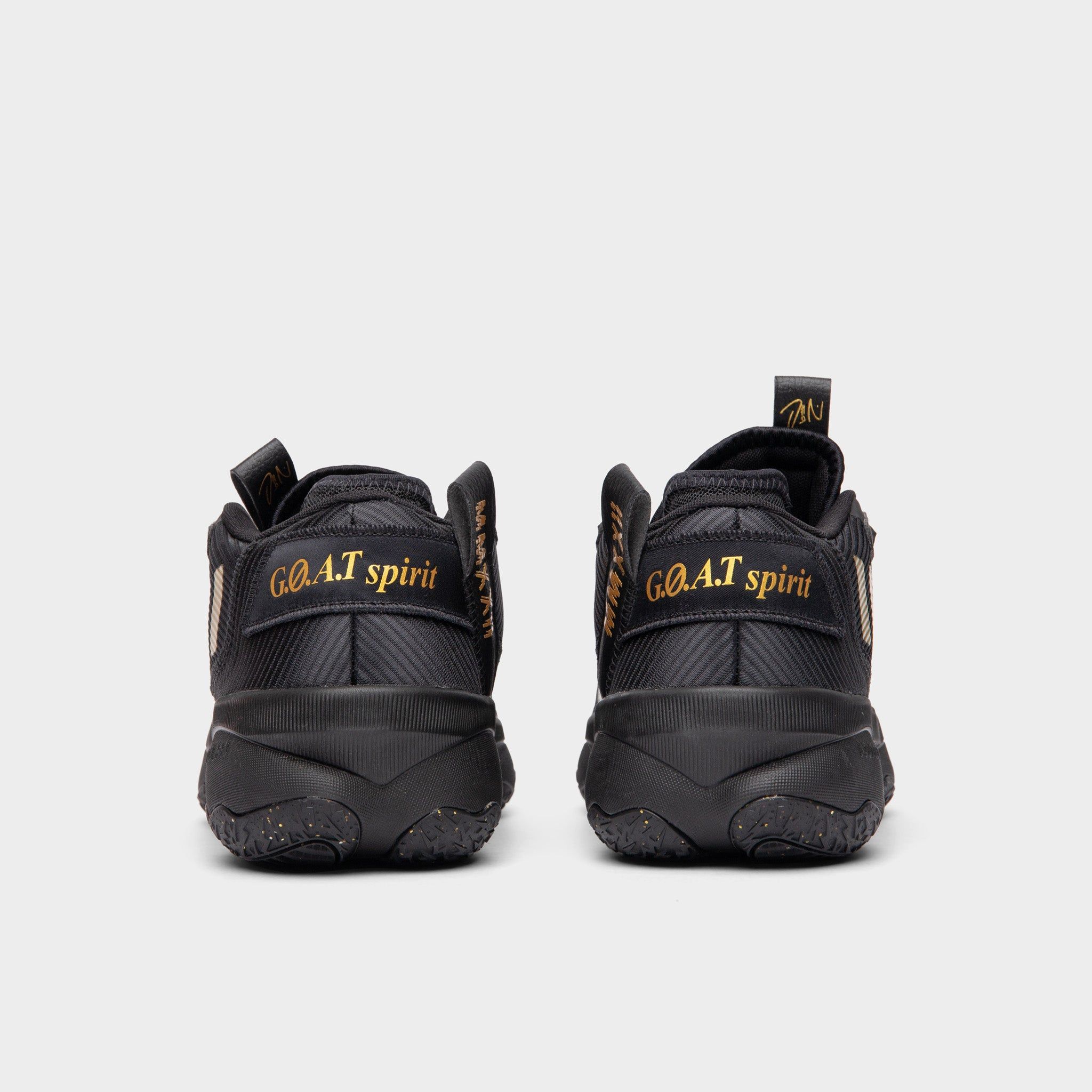 adidas Dame 8 Core Black / Gold Metallic - Carbon sold by JD Sports product image thumbnail 4