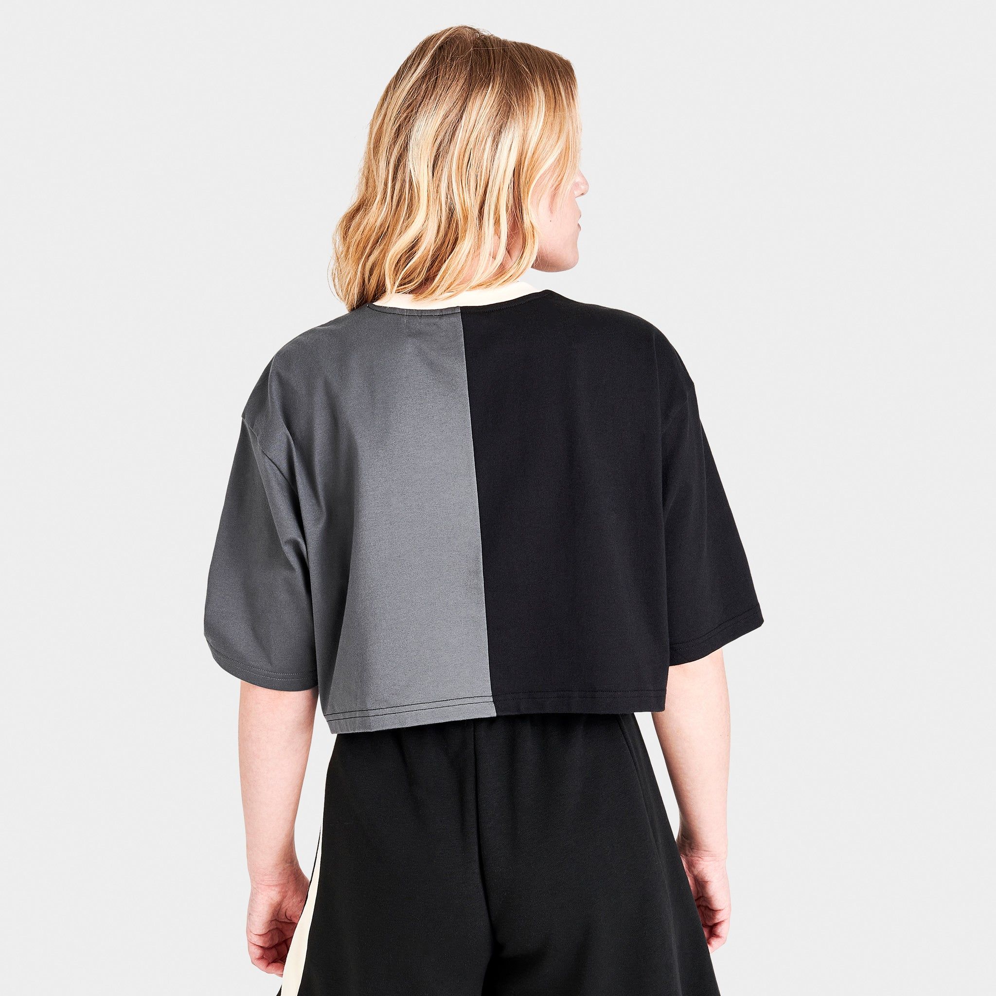 adidas Originals Women's Split Cropped T-shirt / Black sold by JD Sports product image thumbnail 2