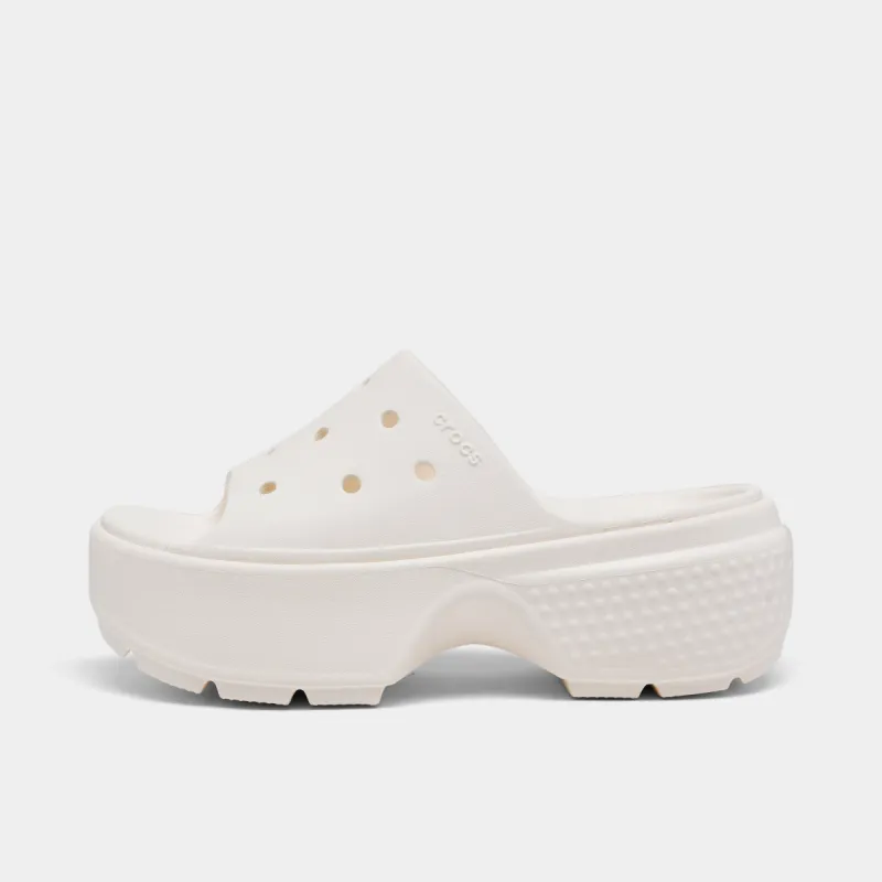 Crocs Stomp Slide / Chalk sold by JD Sports